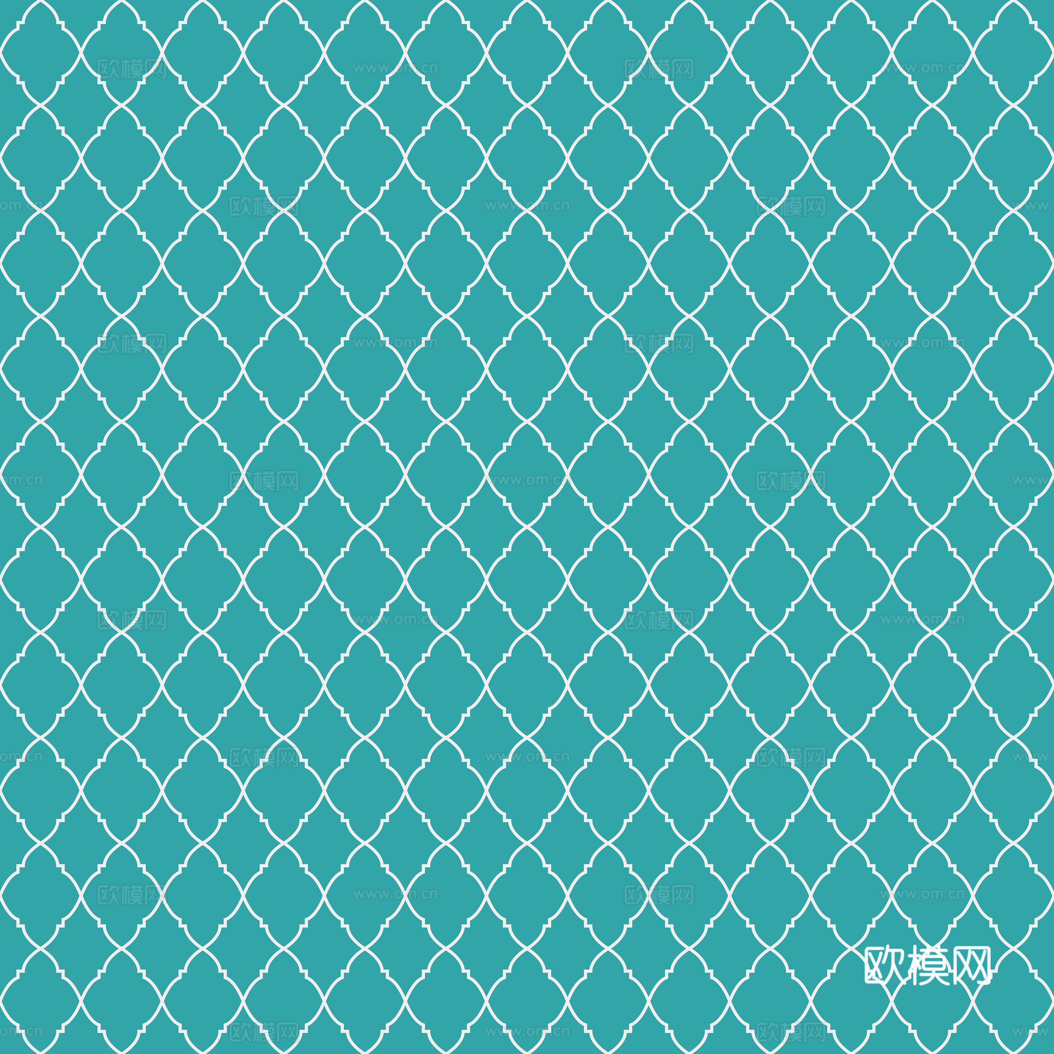 摩洛哥民族风蓝色马赛克几何图案纹理37