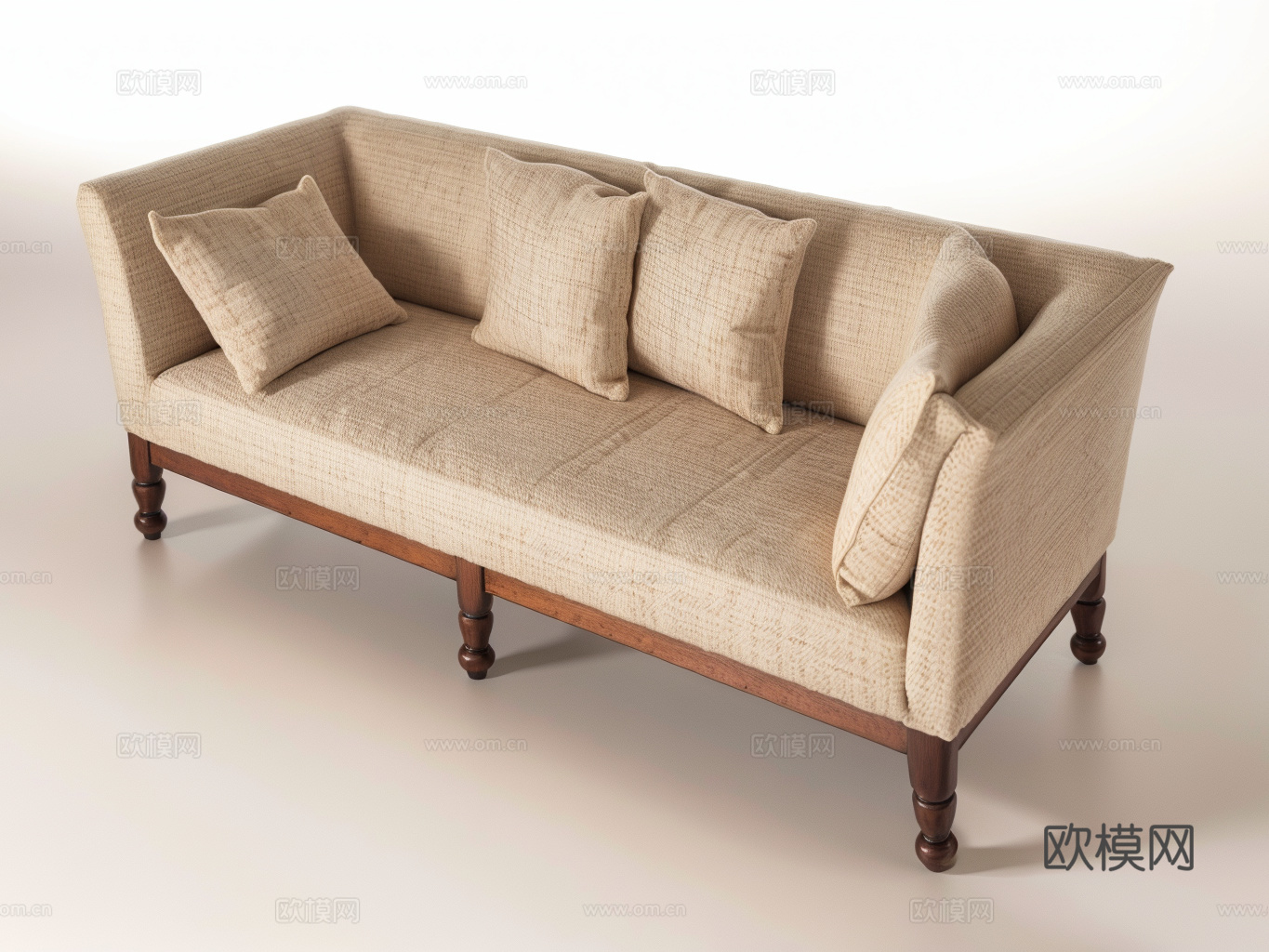 雕塑摆件动物设备家具小品su模型