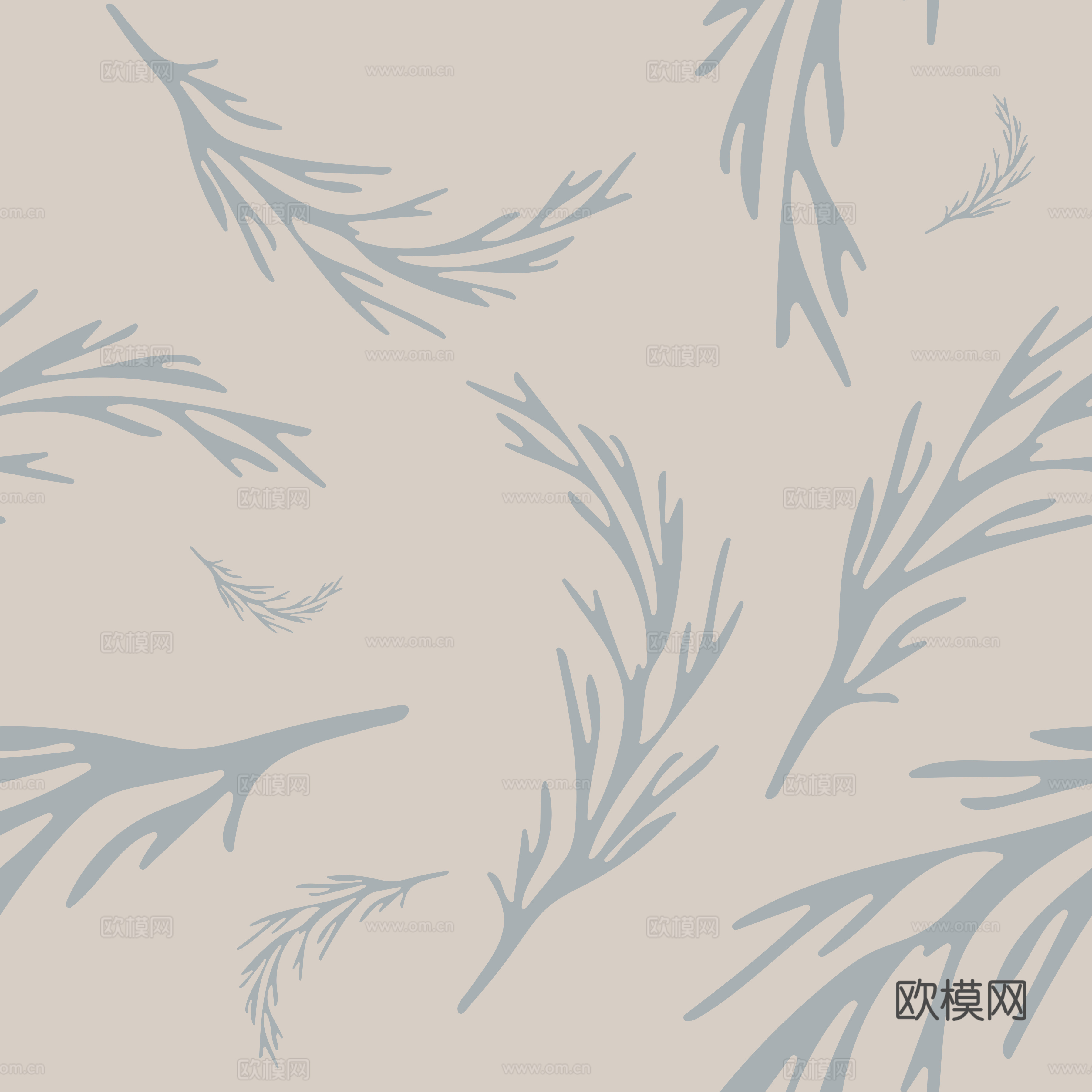 治愈系小清晰植物森系纹理图案肌理42