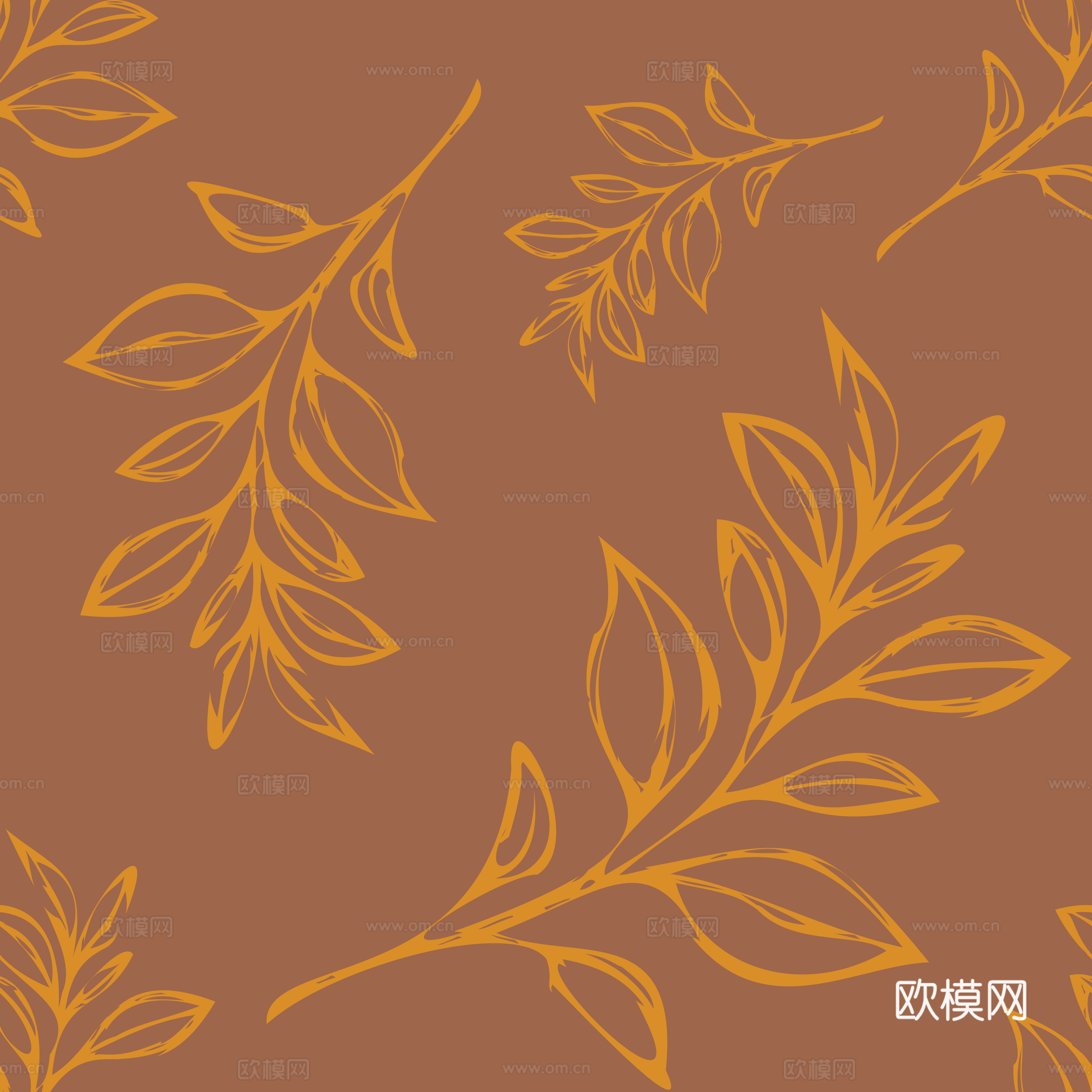 治愈系小清晰植物森系纹理图案肌理10