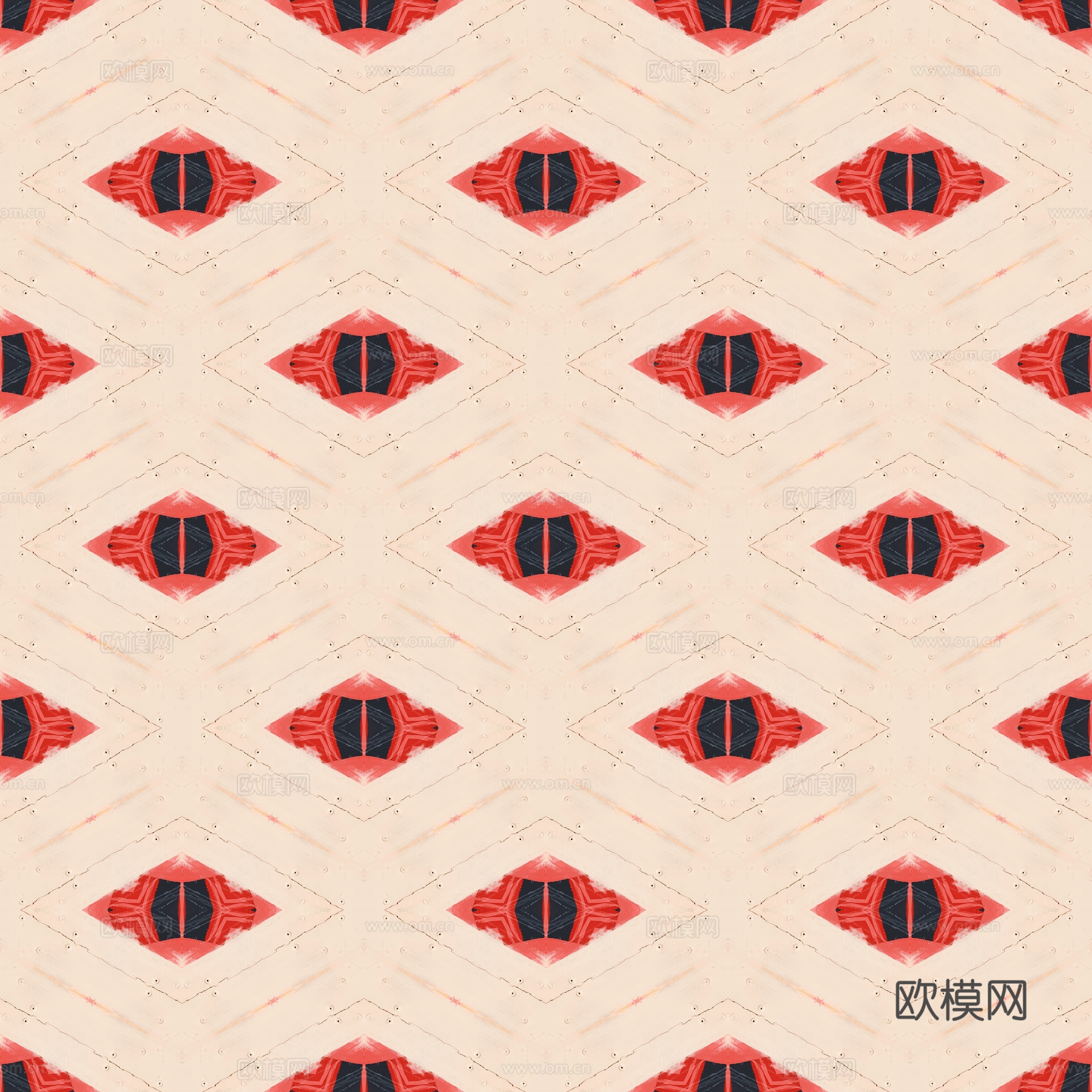 小清晰治愈系几何图案纹理肌理44