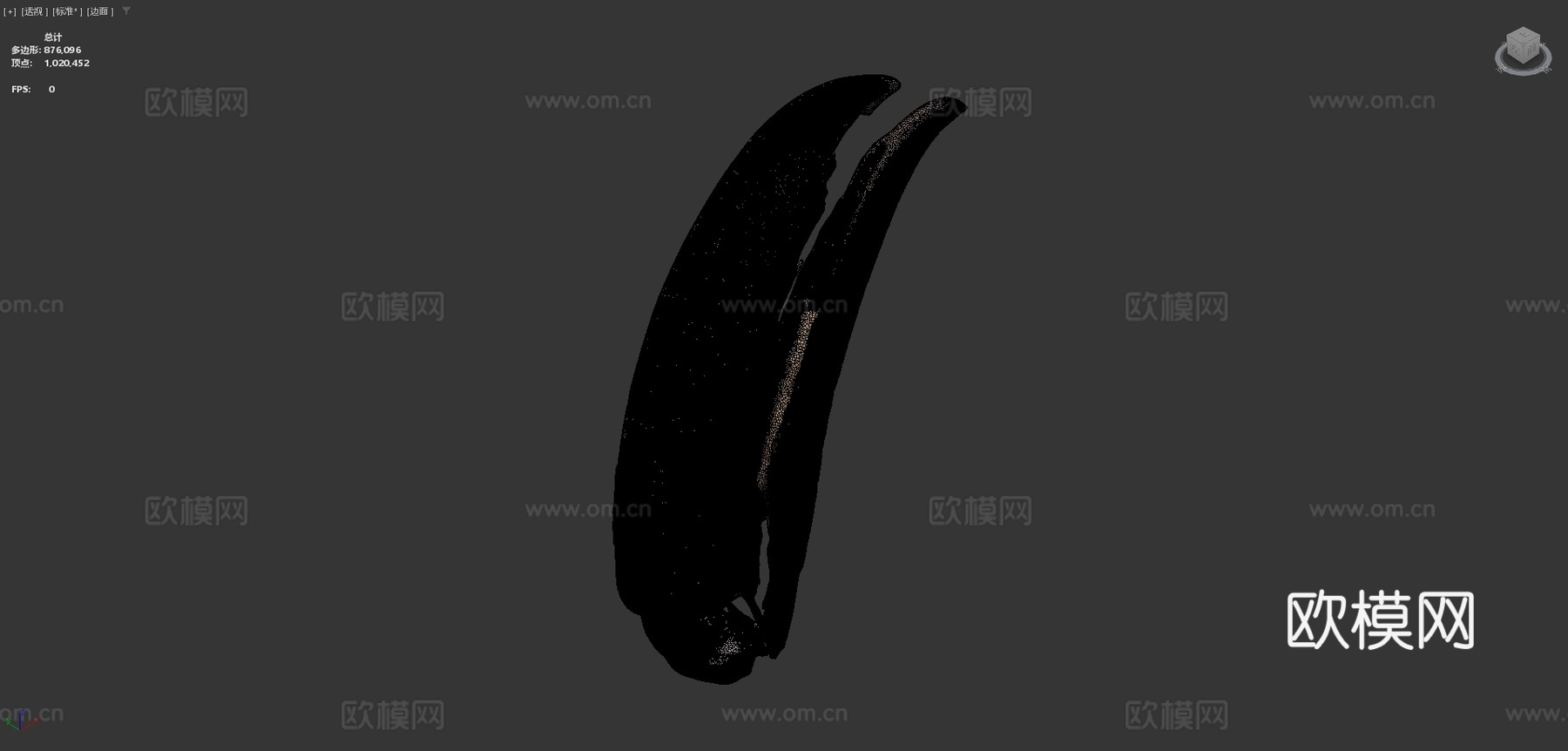 巨嘴鸟托哥巨嘴鸟3d模型下载（渲染图4）