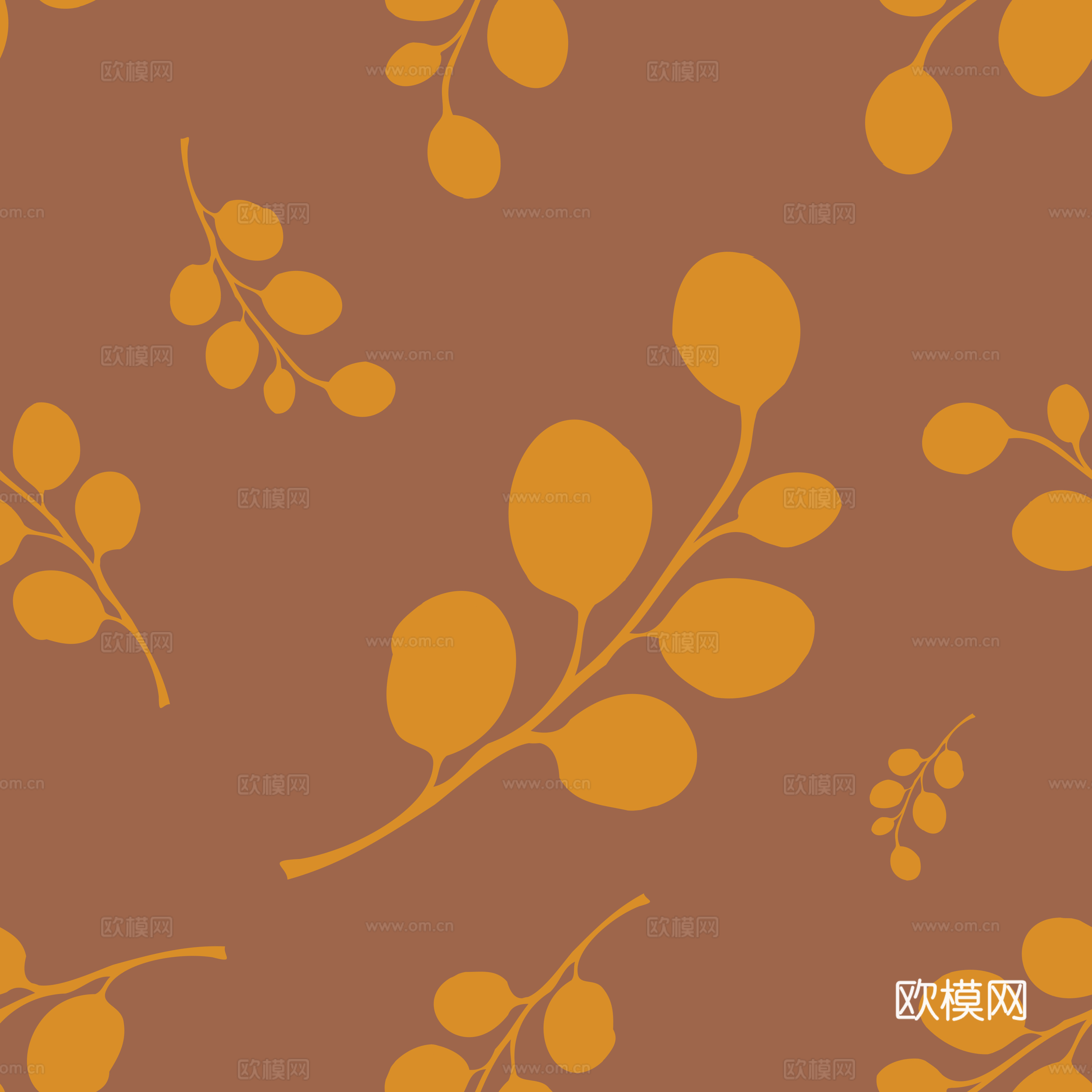 治愈系小清晰植物森系纹理图案肌理146