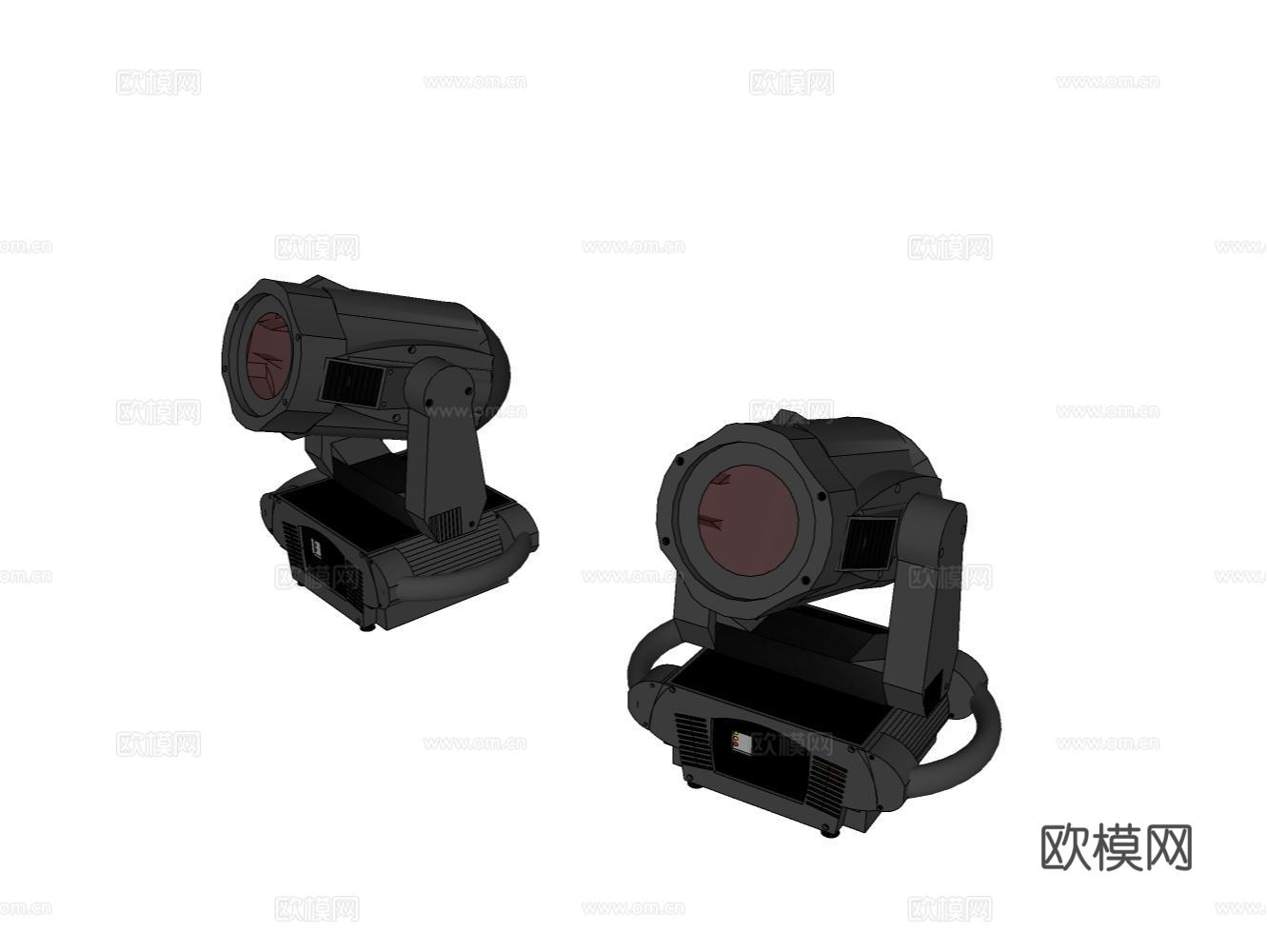 雕塑摆件动物设备家具小品su模型