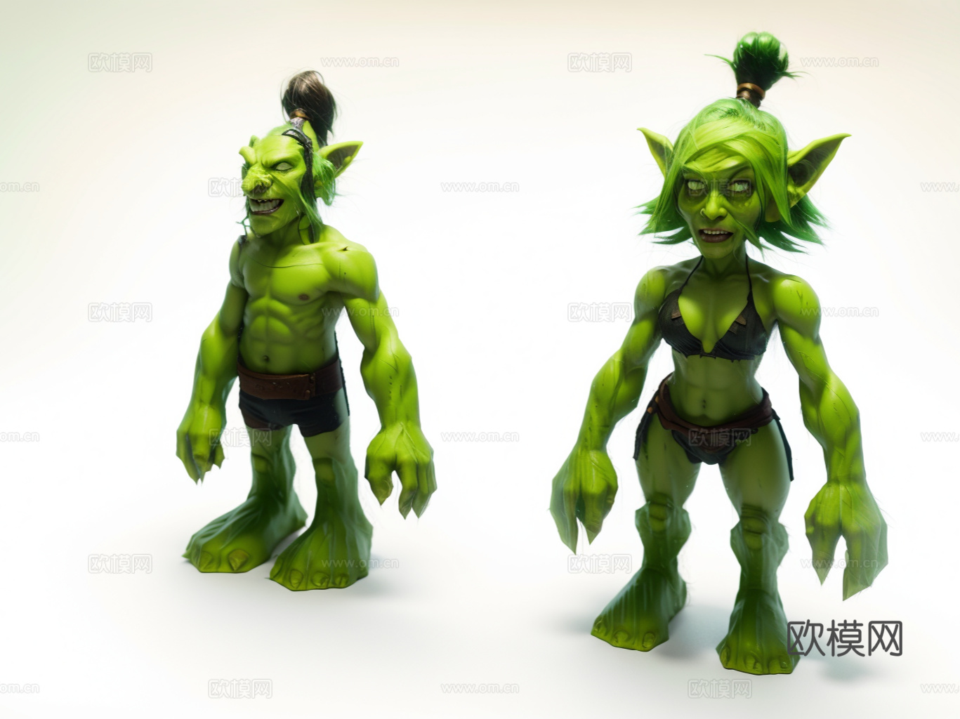 雕塑摆件动物设备家具小品 (29)su模型