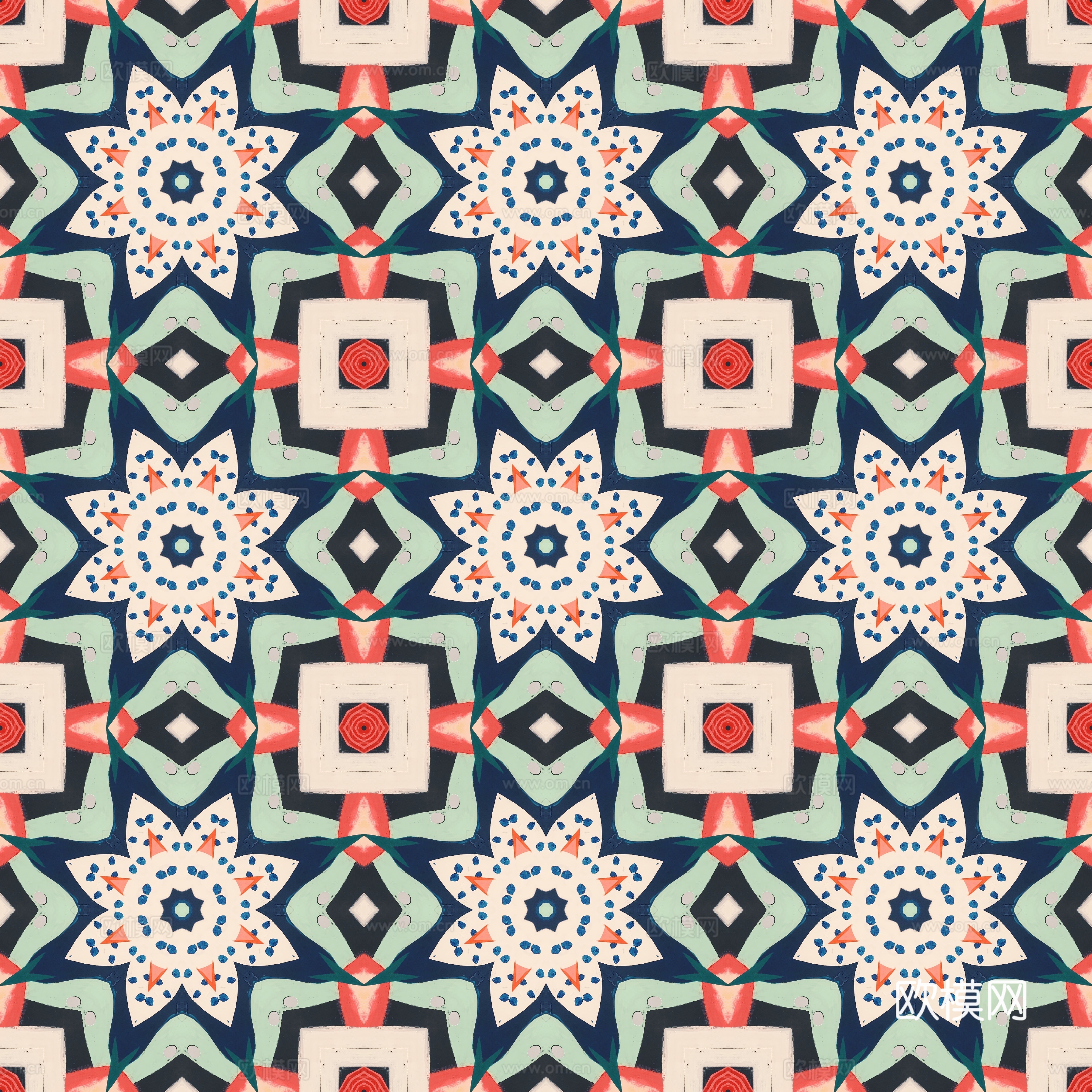 小清晰治愈系几何图案纹理肌理24