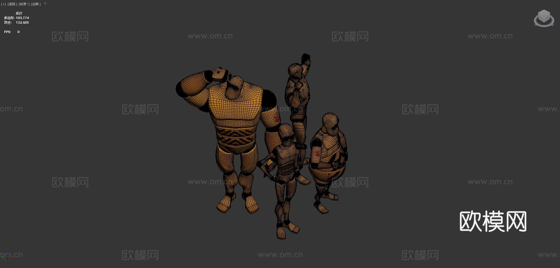 关键帧机器人3d模型下载（渲染图4）