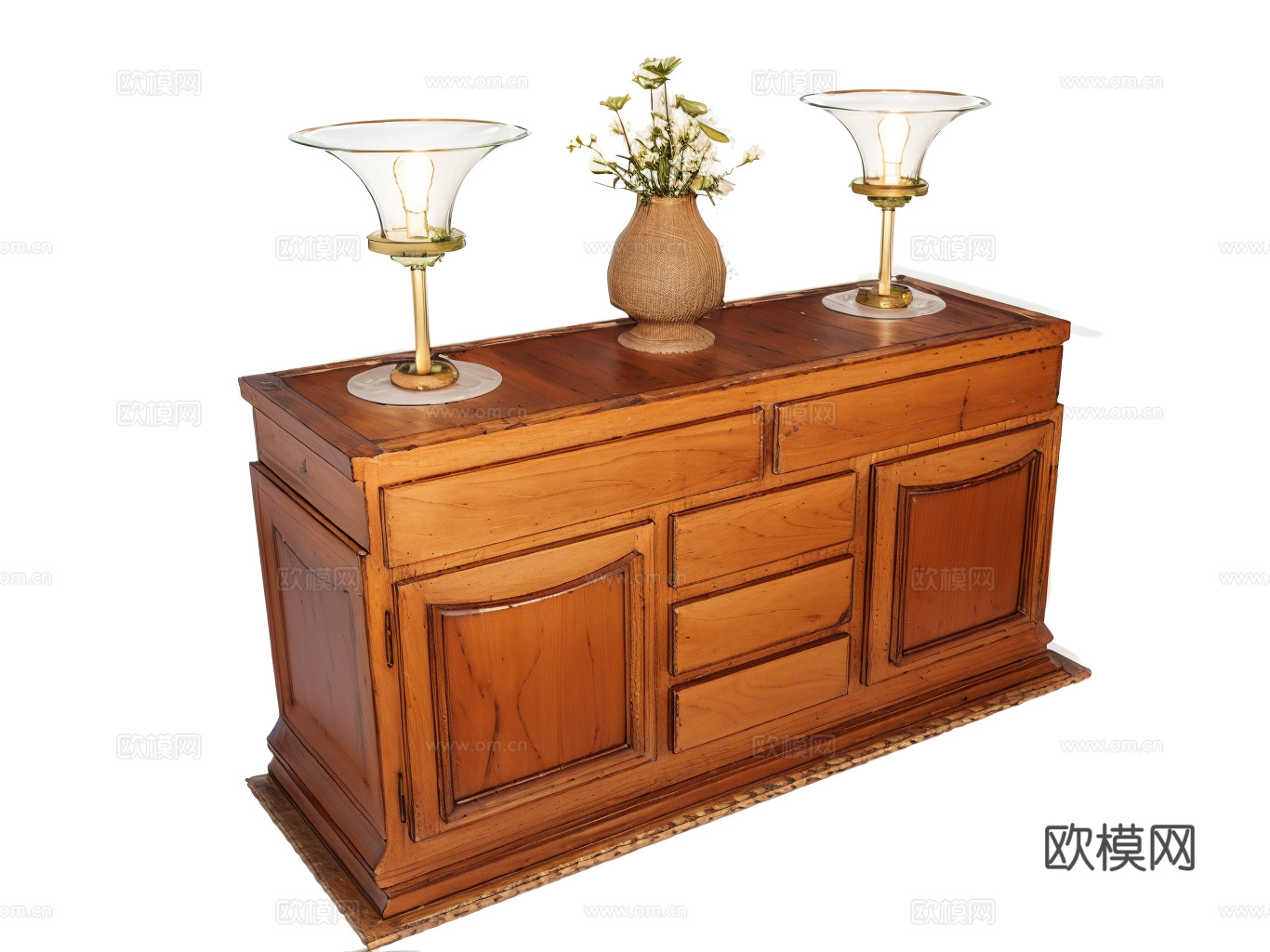 雕塑摆件动物设备家具小品 (29)su模型