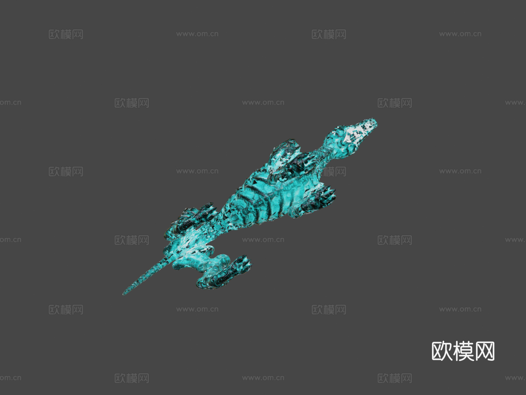 幽灵地狱犬3d模型下载（渲染图5）