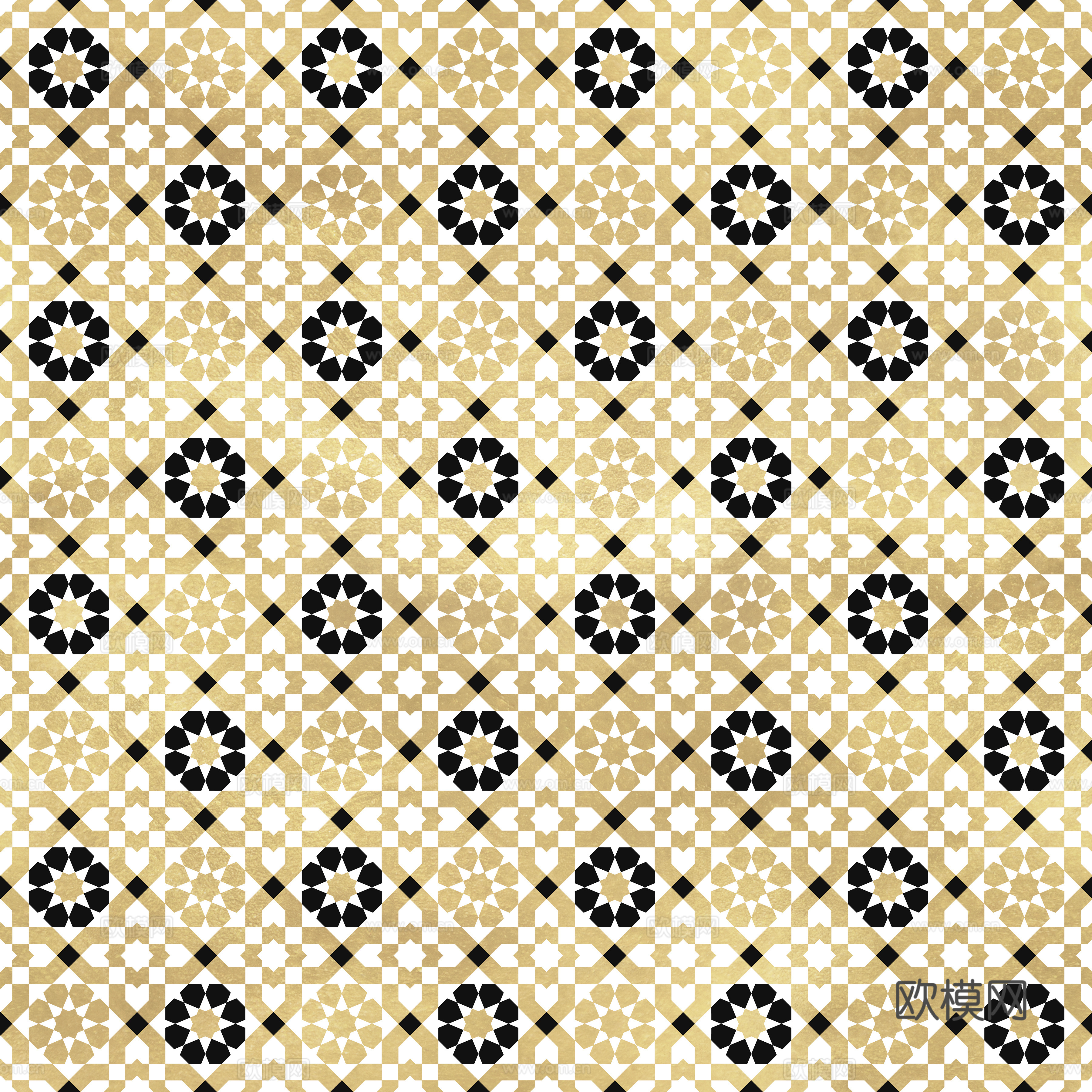 摩洛哥民族风马赛克几何图案纹理24