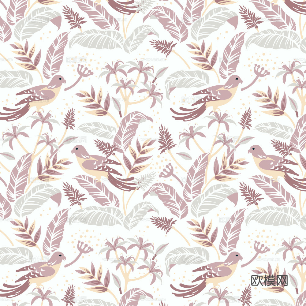 小清晰动植物图案纹理肌理38