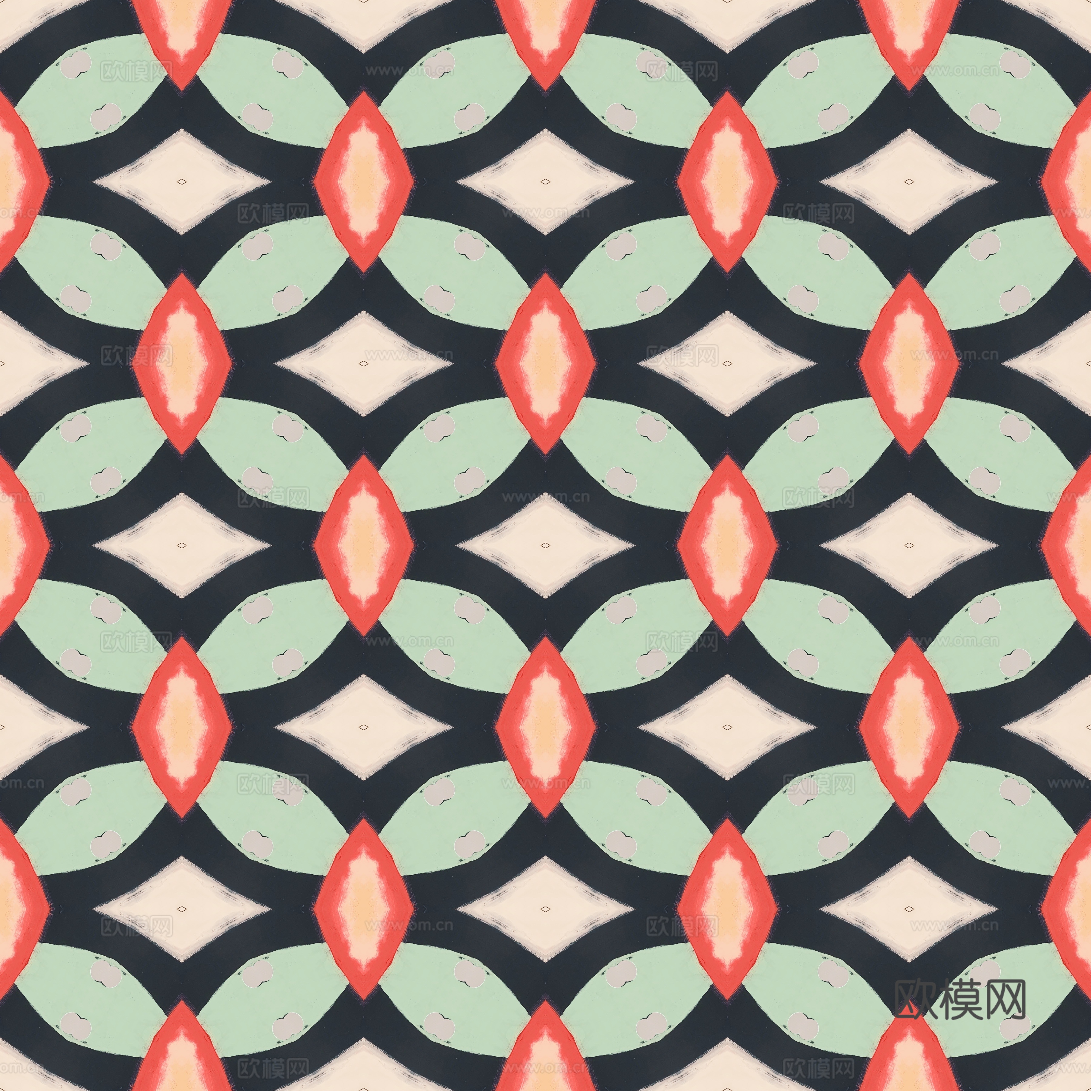 小清晰治愈系几何图案纹理肌理40