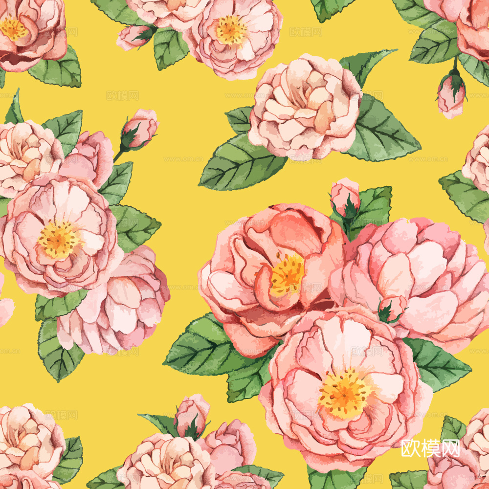 小清晰动植物图案纹理肌理6