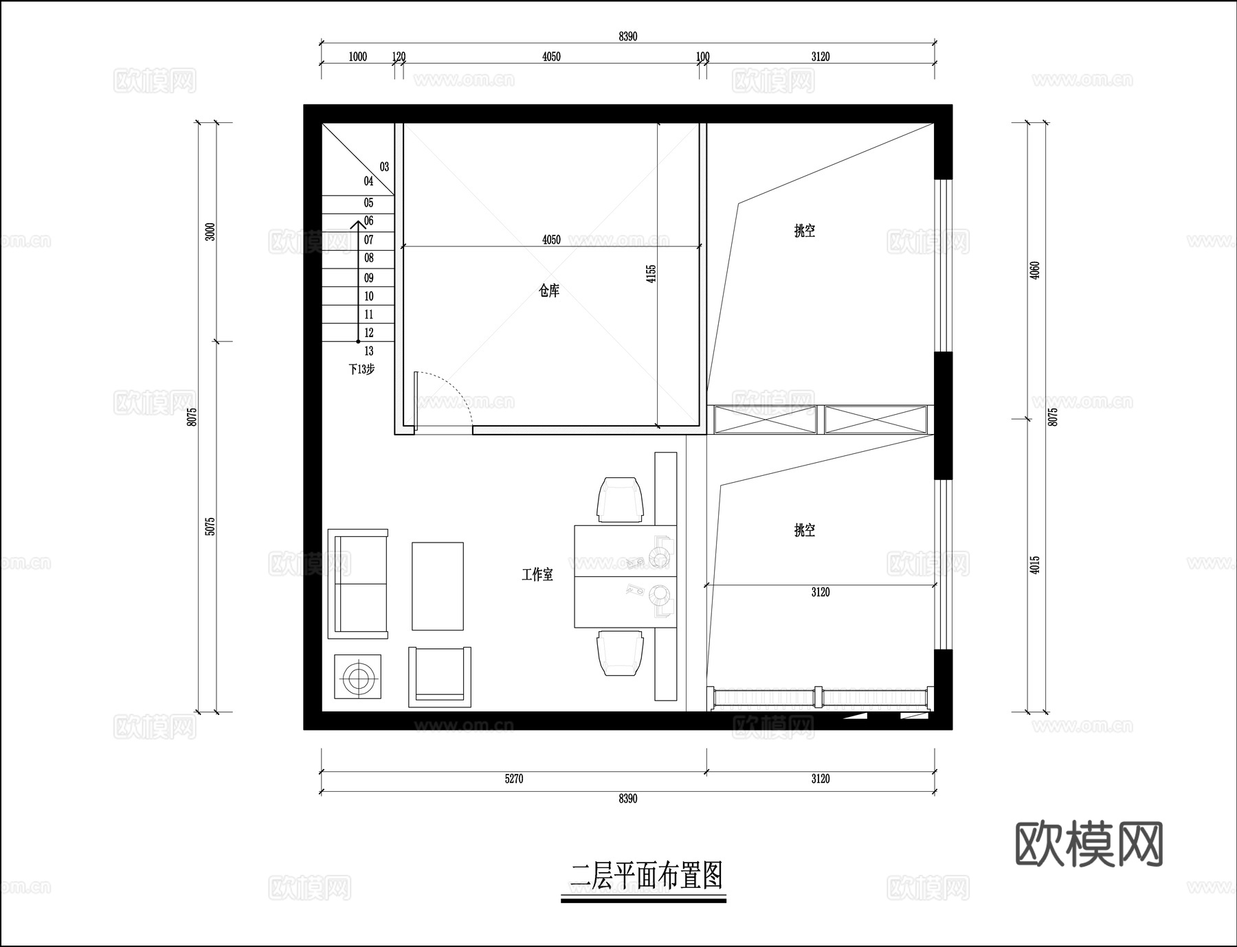 酒庄会所 最新全套施工图设计cad施工图