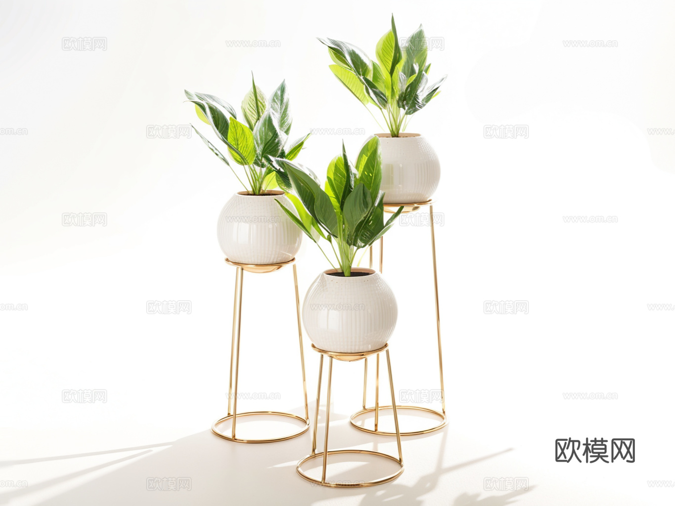 雕塑摆件动物设备家具小品su模型