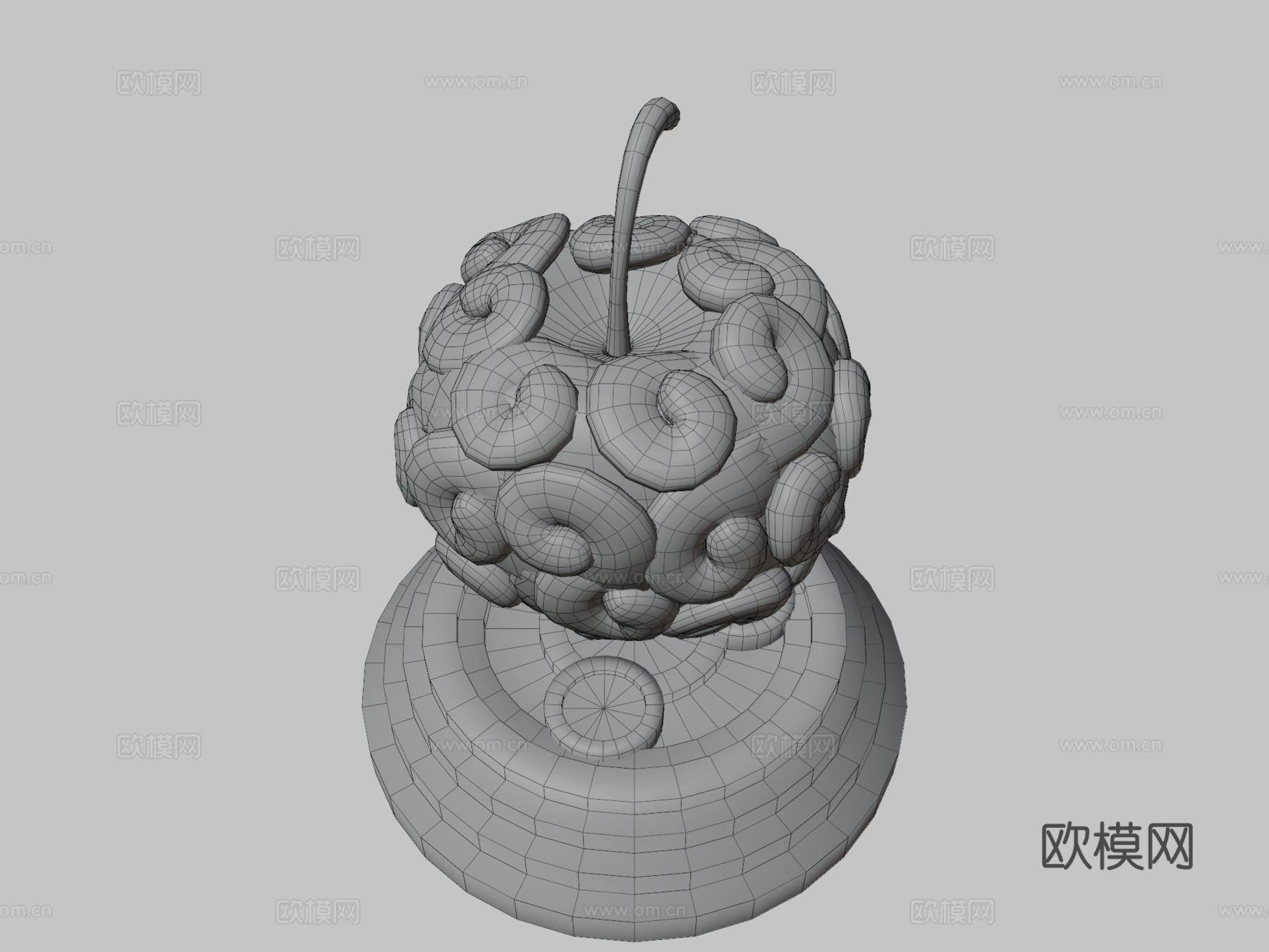 恶魔果实萨拉萨拉海贼王3d模型下载（渲染图3）