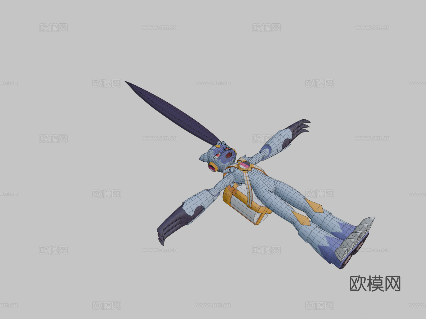 狃拉.V013d模型下载（渲染图2）