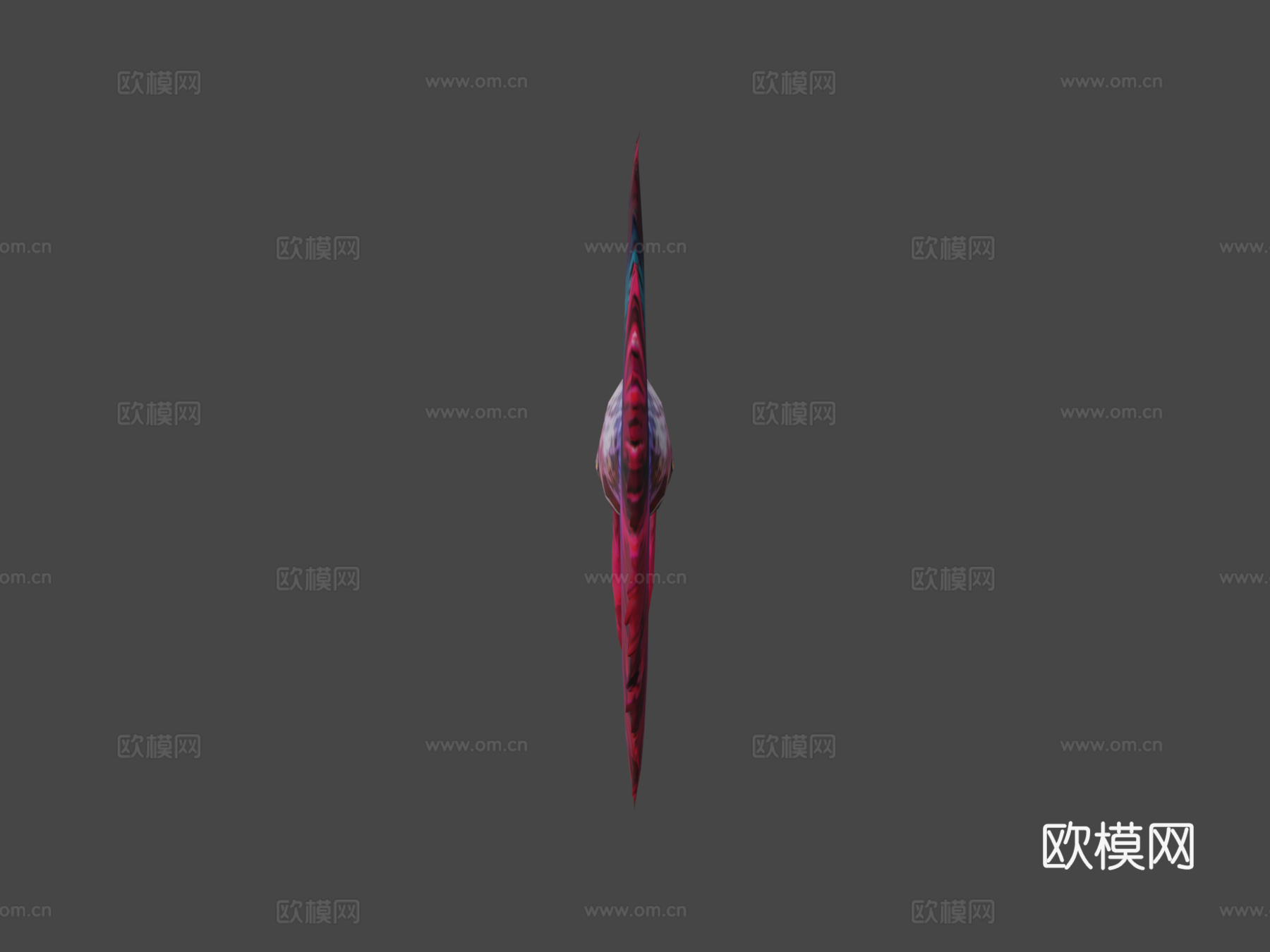 斗鱼3d模型下载（渲染图6）
