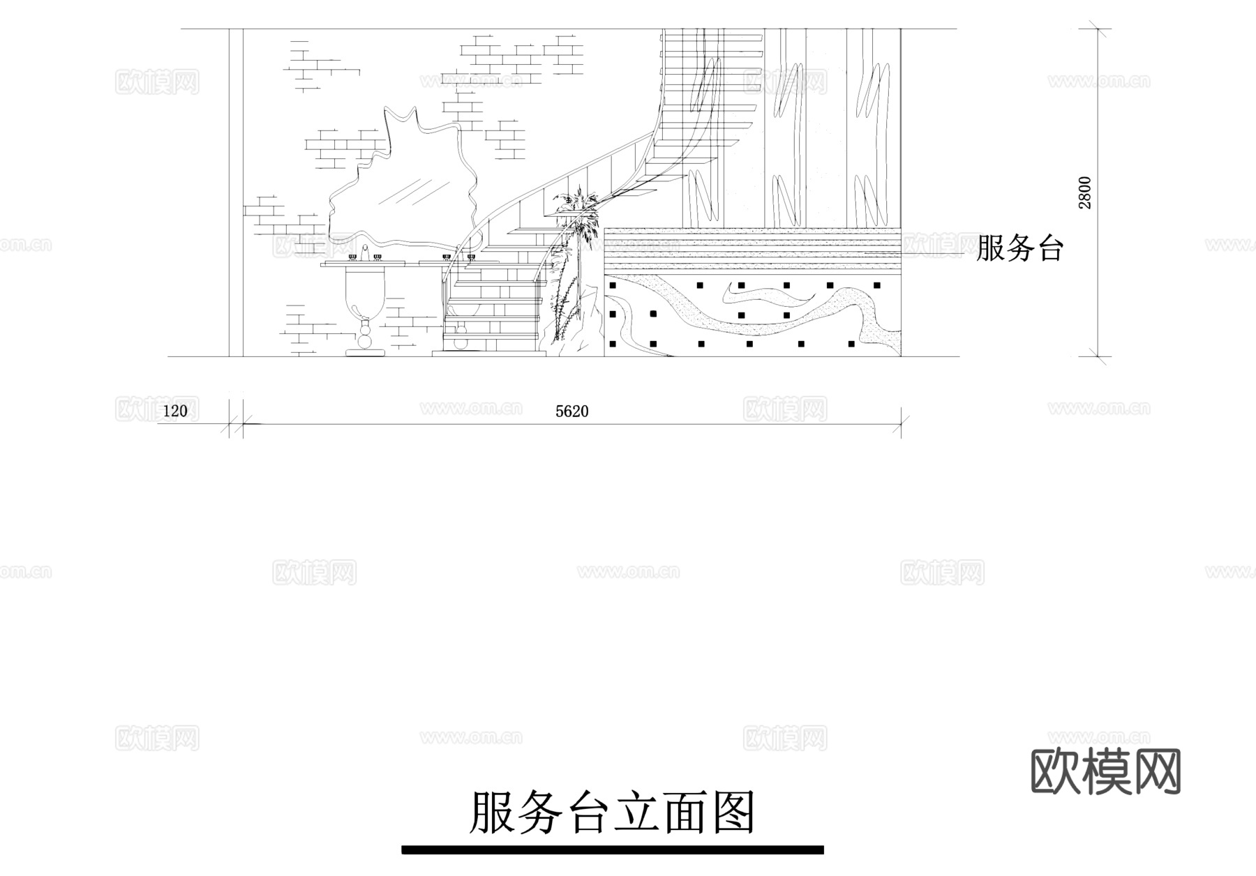 酒吧舞厅室内装饰CAD施工图集cad施工图
