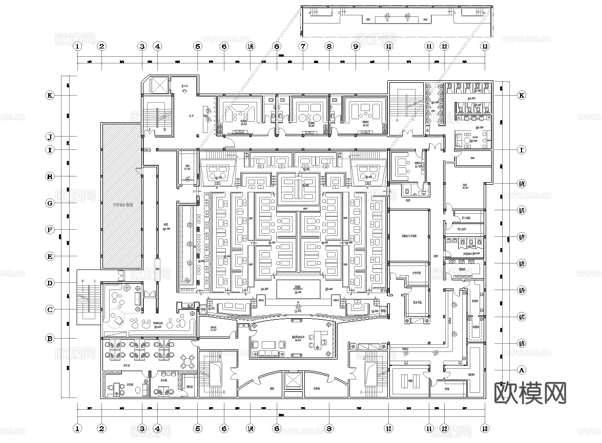 高档酒吧 最新全套施工图设计cad施工图