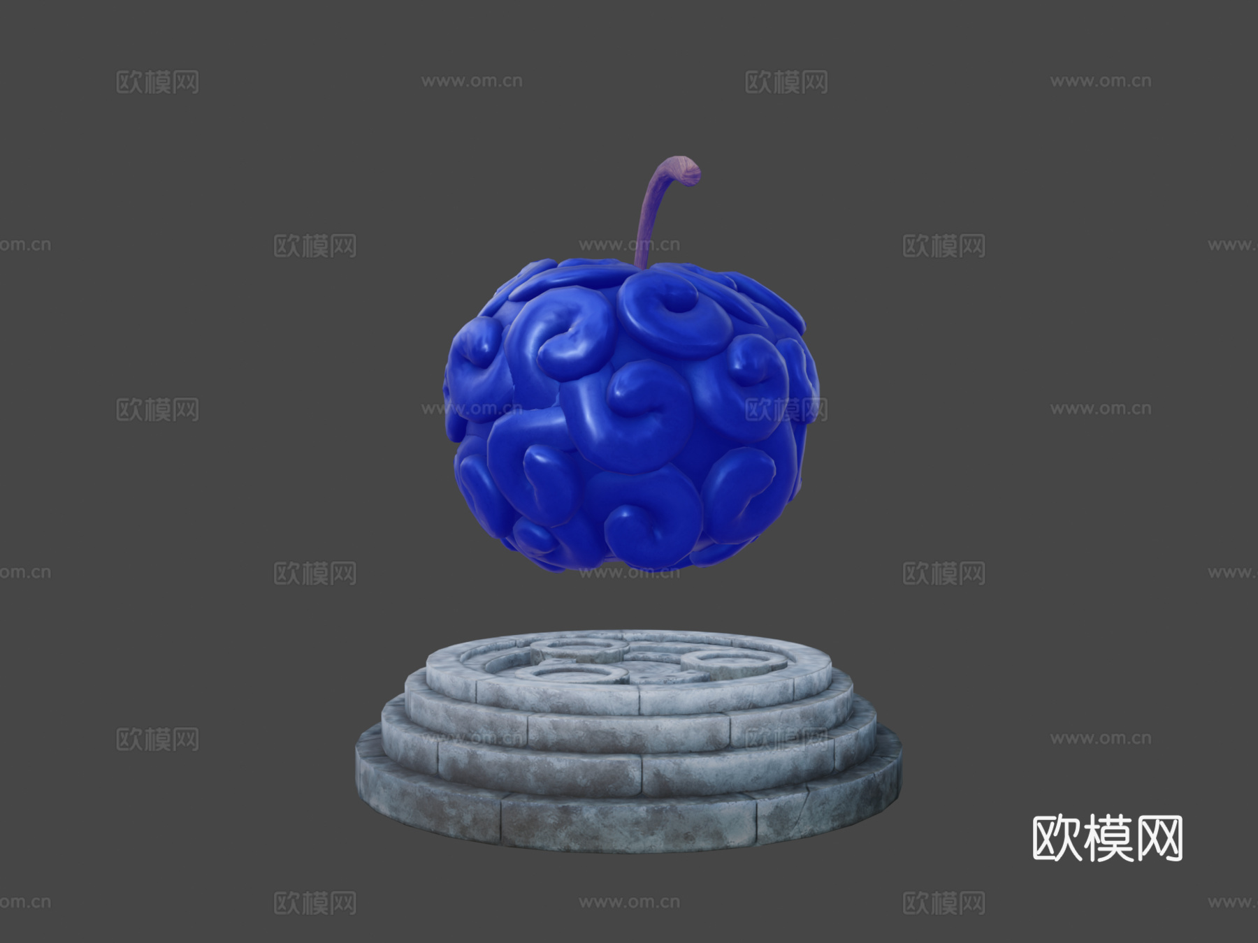 恶魔果实萨拉萨拉海贼王3d模型下载（渲染图6）