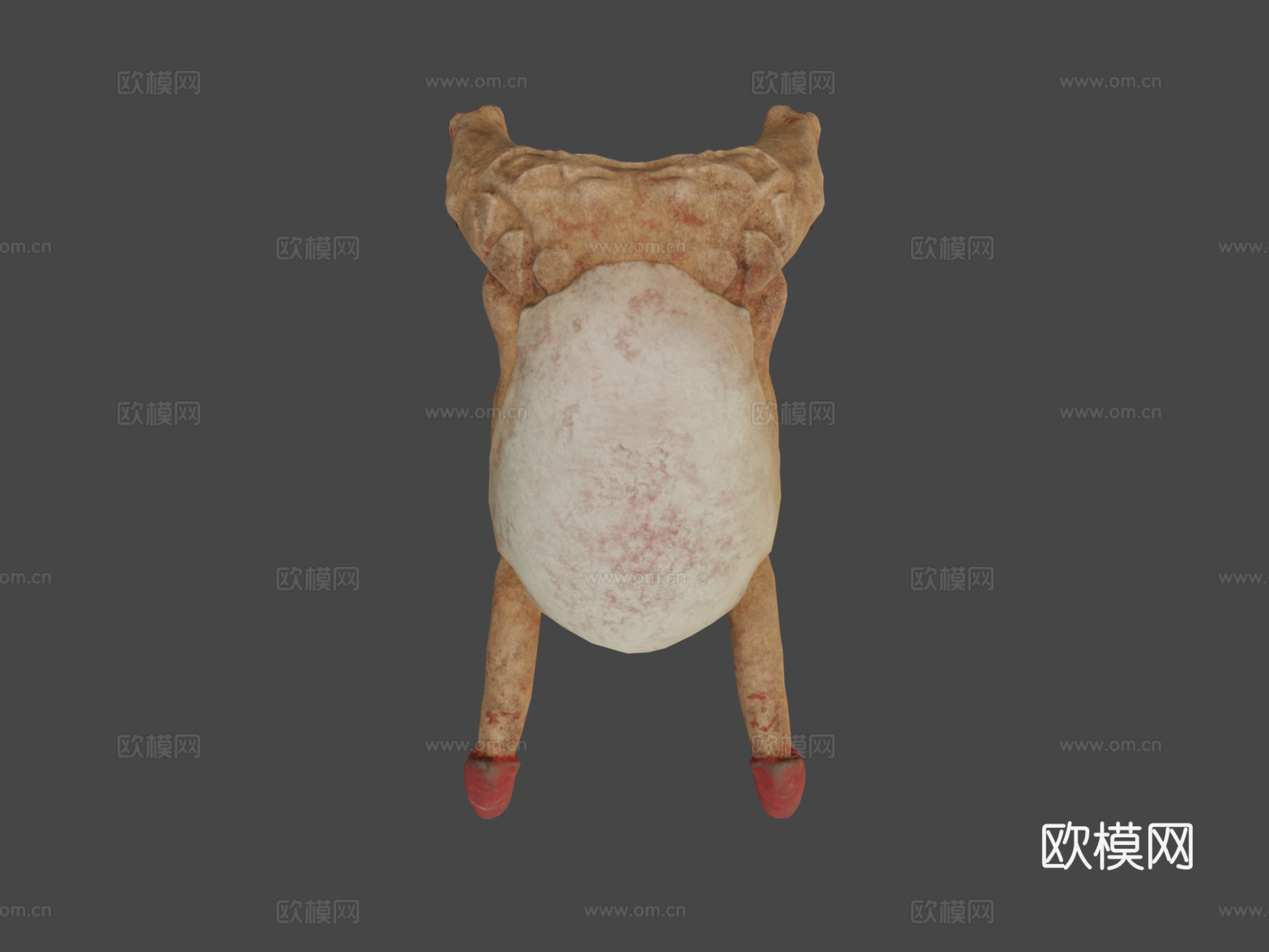经典头蟹3d模型下载（渲染图6）