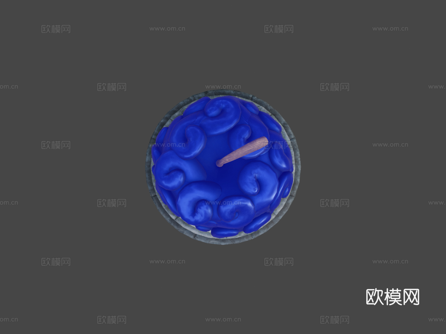 恶魔果实萨拉萨拉海贼王3d模型下载（渲染图5）