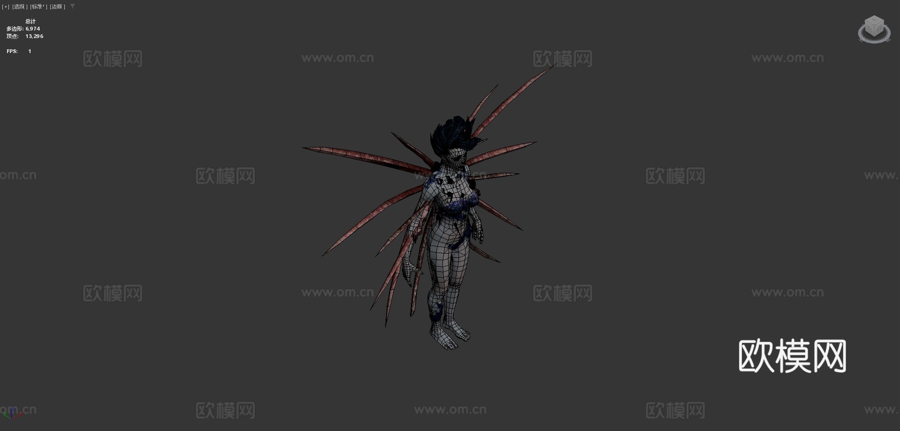 色欲3d模型下载（渲染图4）