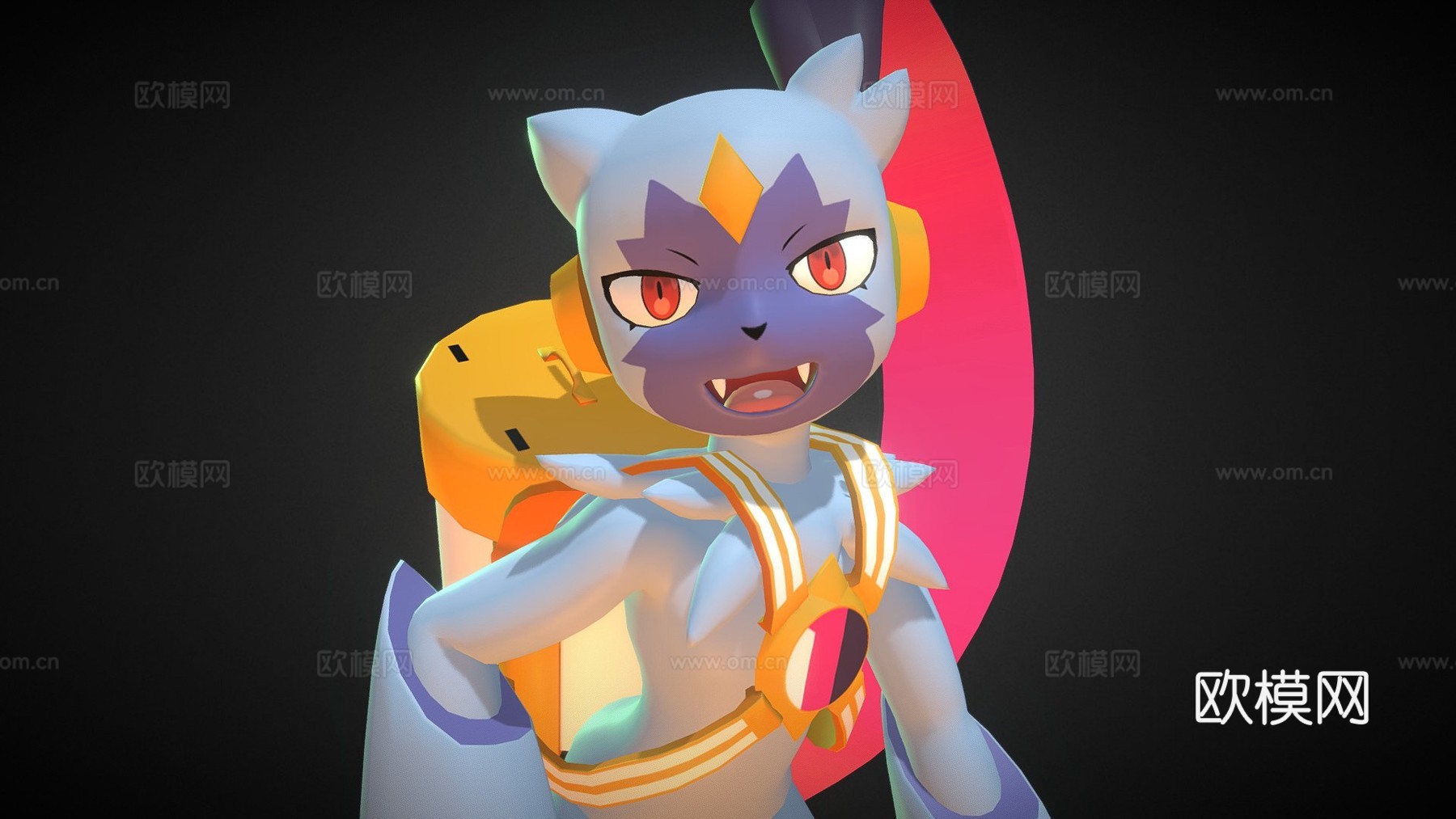 狃拉.V013d模型下载（渲染图1）