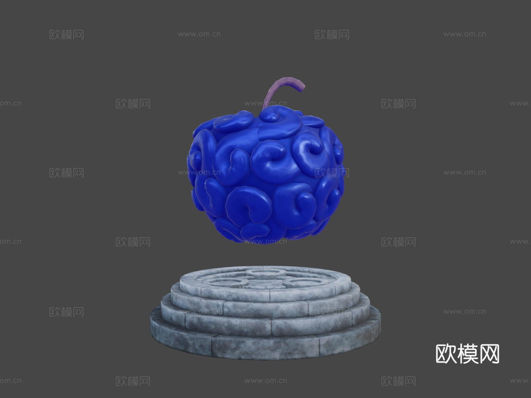 恶魔果实萨拉萨拉海贼王3d模型下载（渲染图7）