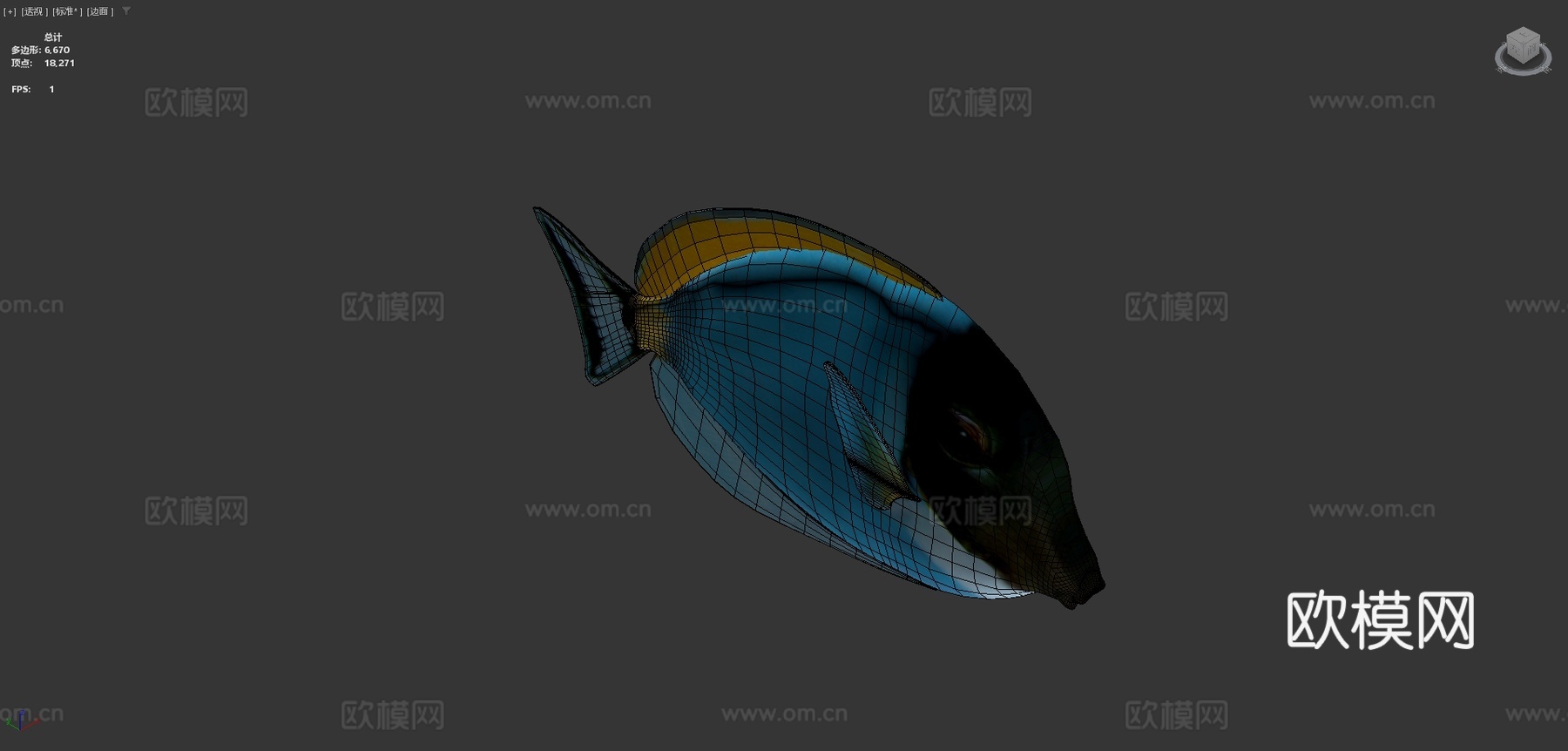 迟钝鱼Blender2.80及其他格式3d模型下载（渲染图4）