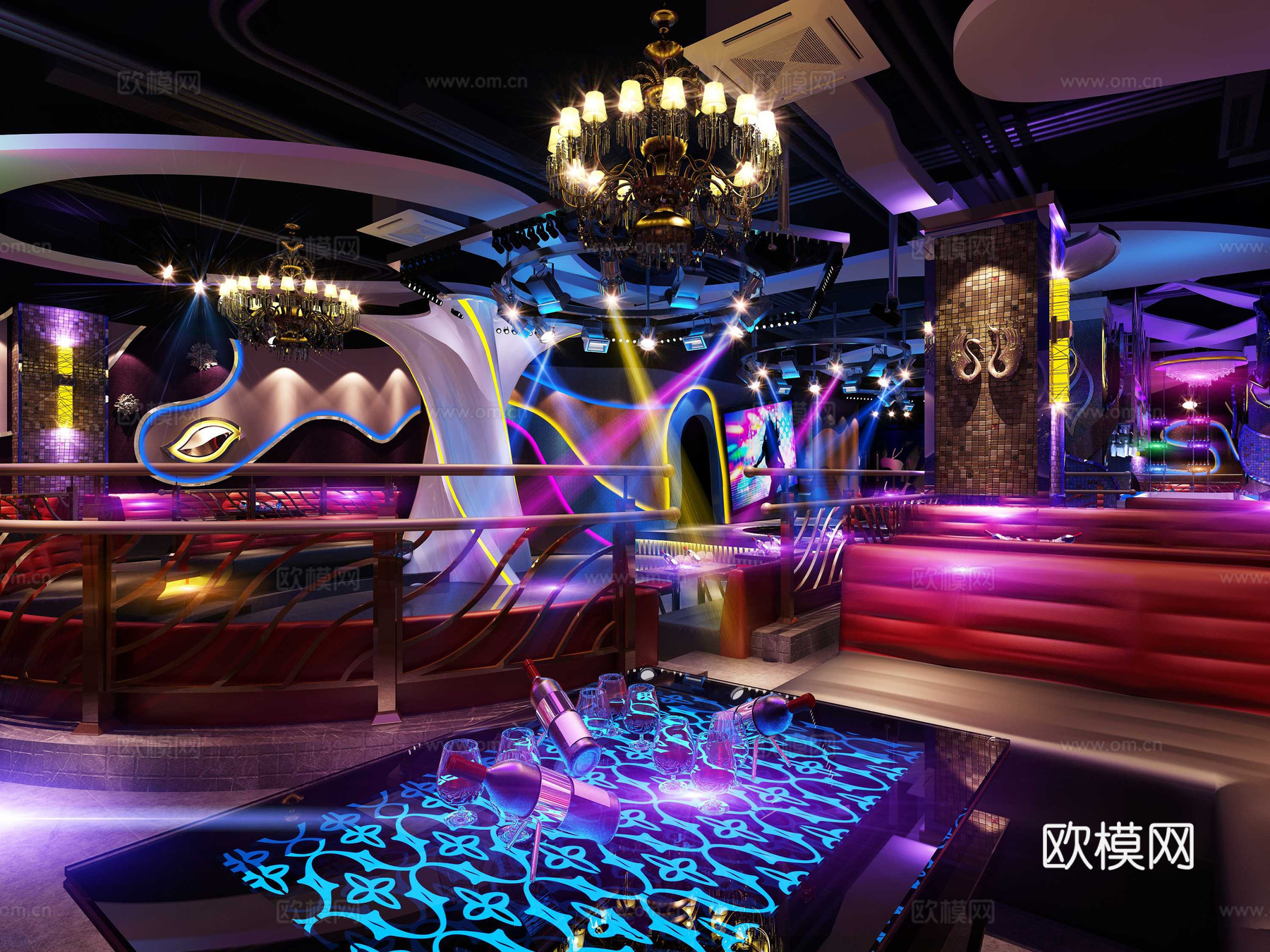 酒吧 最新全套施工图设计cad施工图