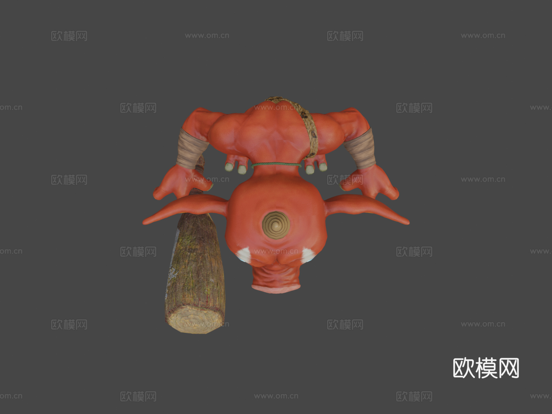 波克布林3d模型下载（渲染图8）