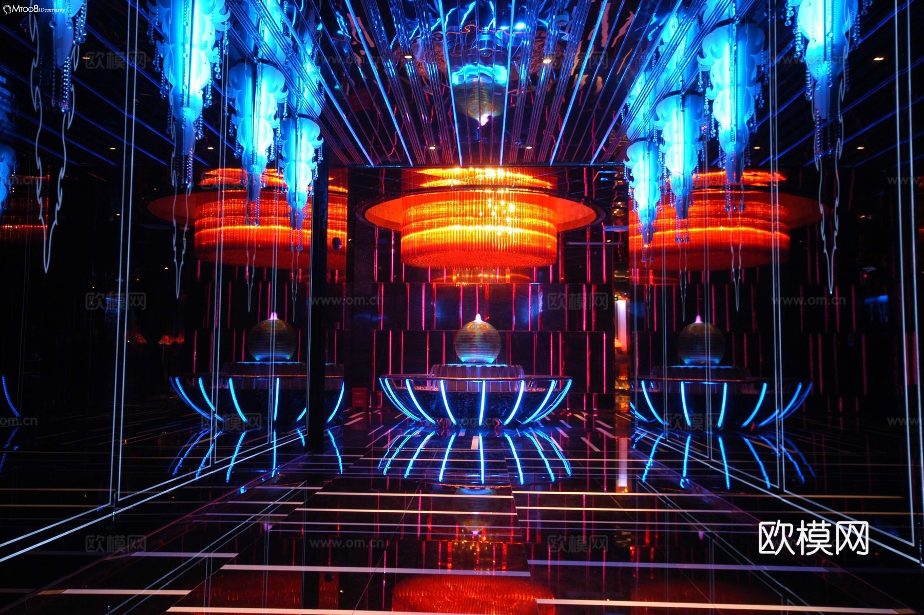 高档KTV酒吧  最新全套施工图设计cad施工图