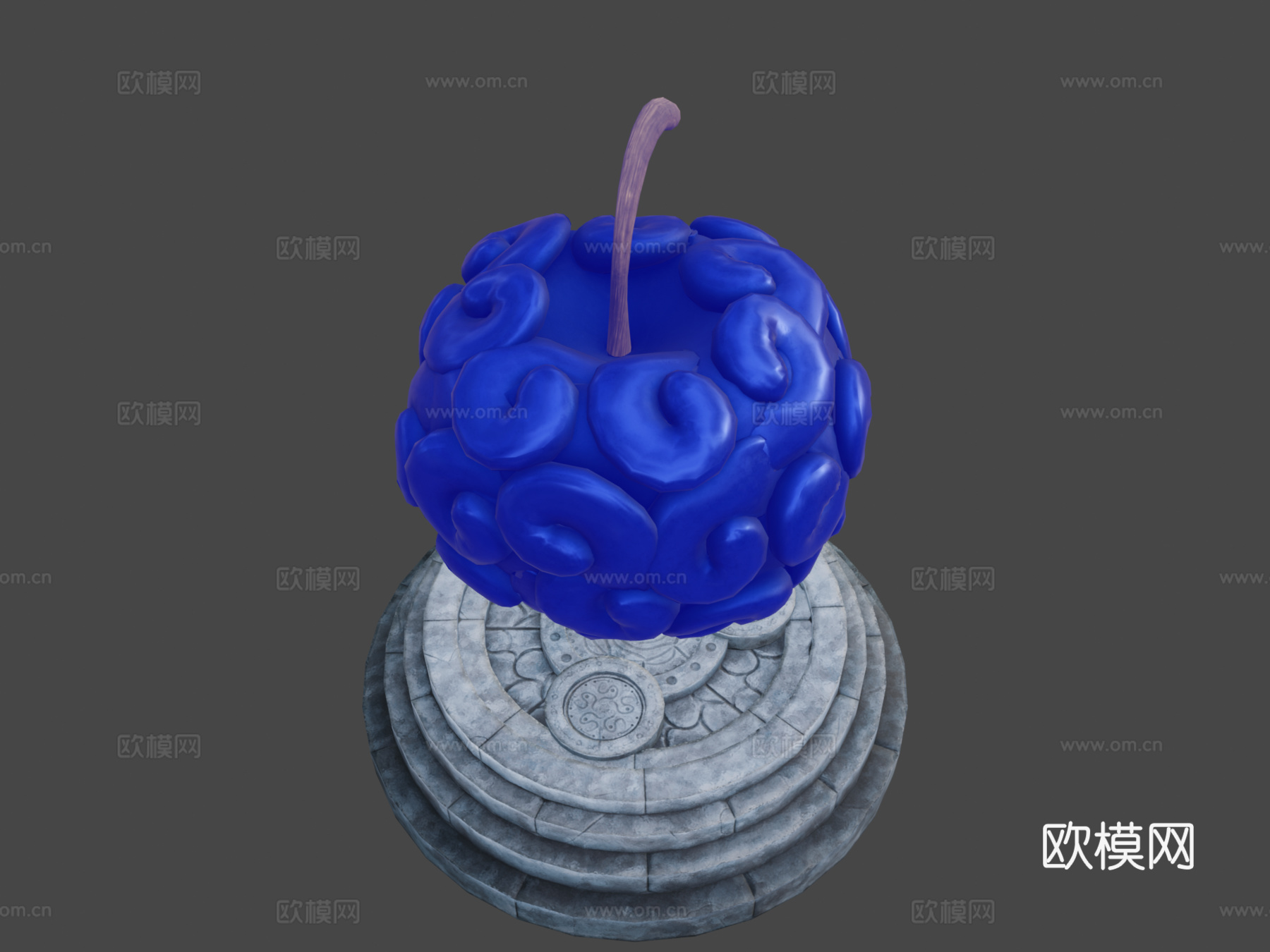 恶魔果实萨拉萨拉海贼王3d模型下载（渲染图8）