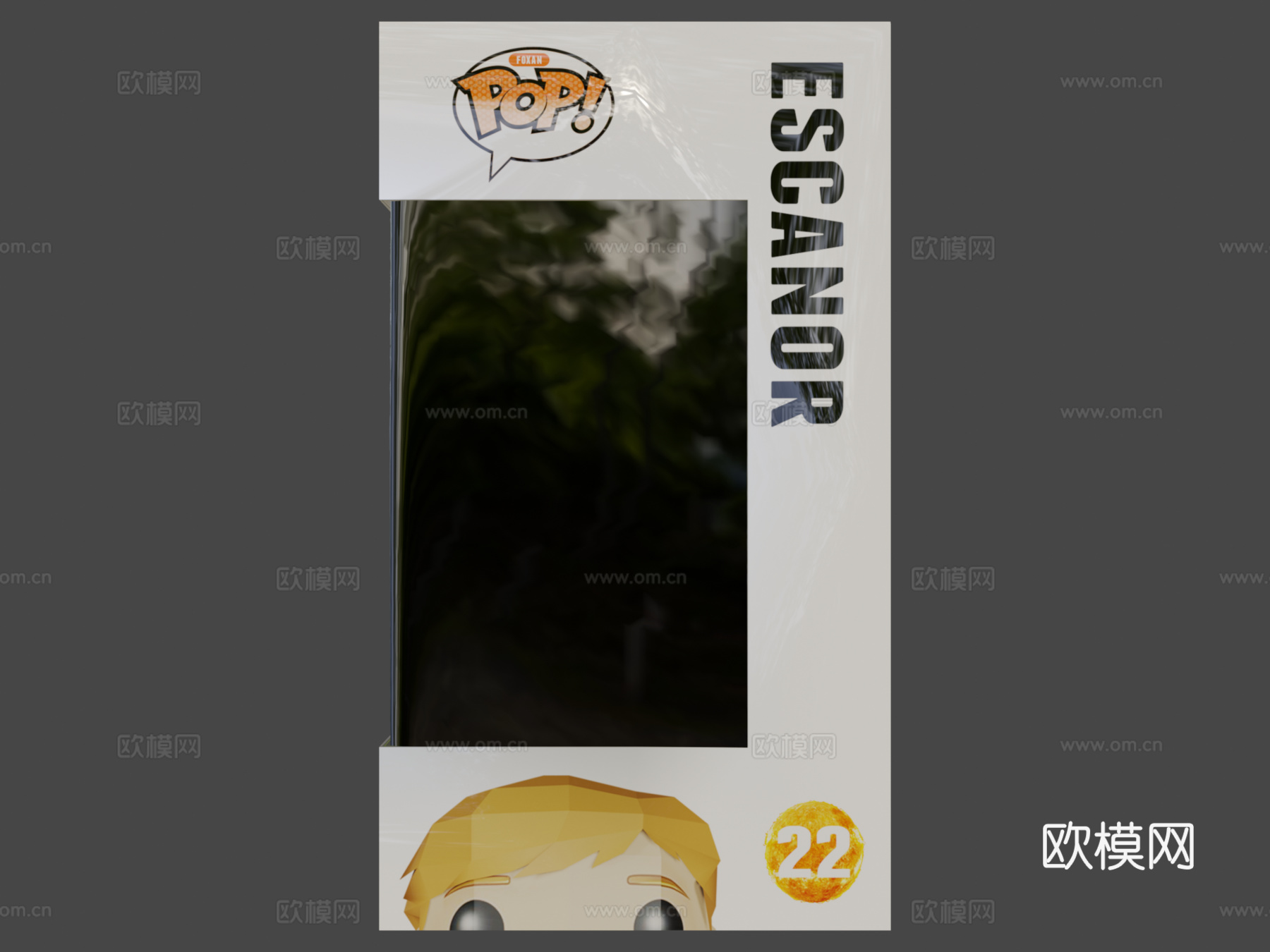 福克斯安流行艾斯卡诺七大罪3d模型下载（渲染图6）