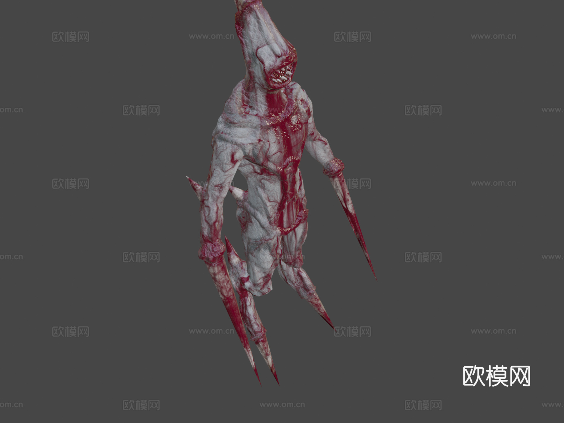 恐怖洞穴奔跑者3d模型下载（渲染图7）