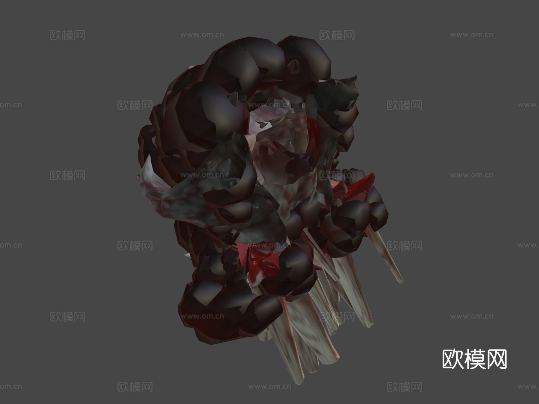 大猩猩动物园精神病3d模型下载（渲染图8）