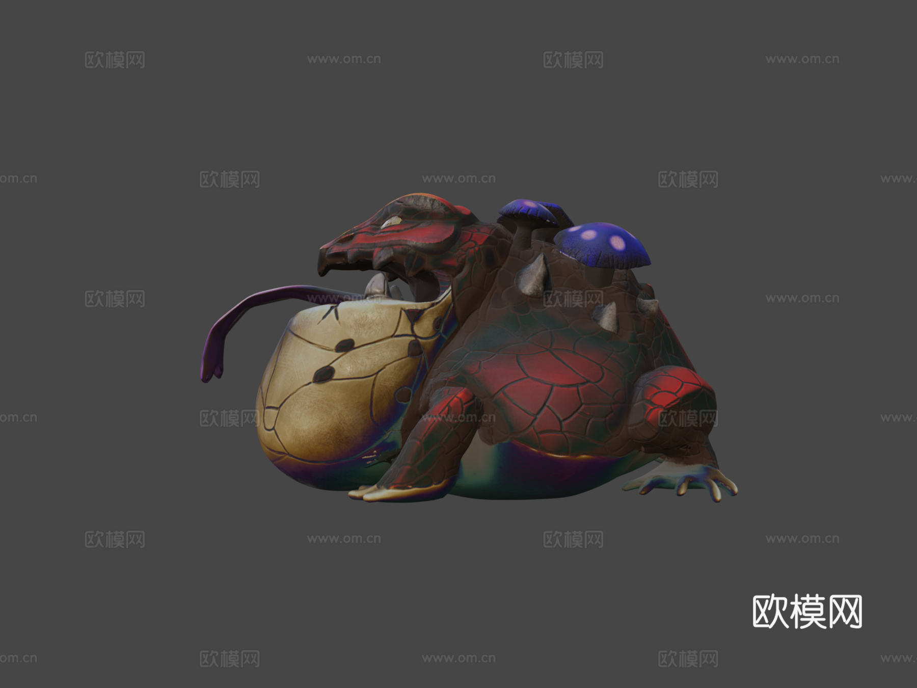 格罗姆普  第二十二天3d模型下载（渲染图6）