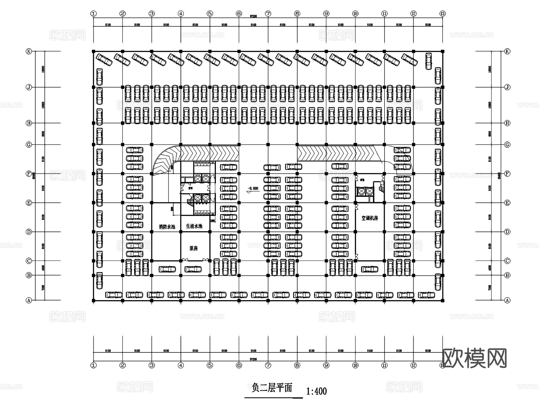底商高层写字楼办公建筑CAD施工图集cad施工图