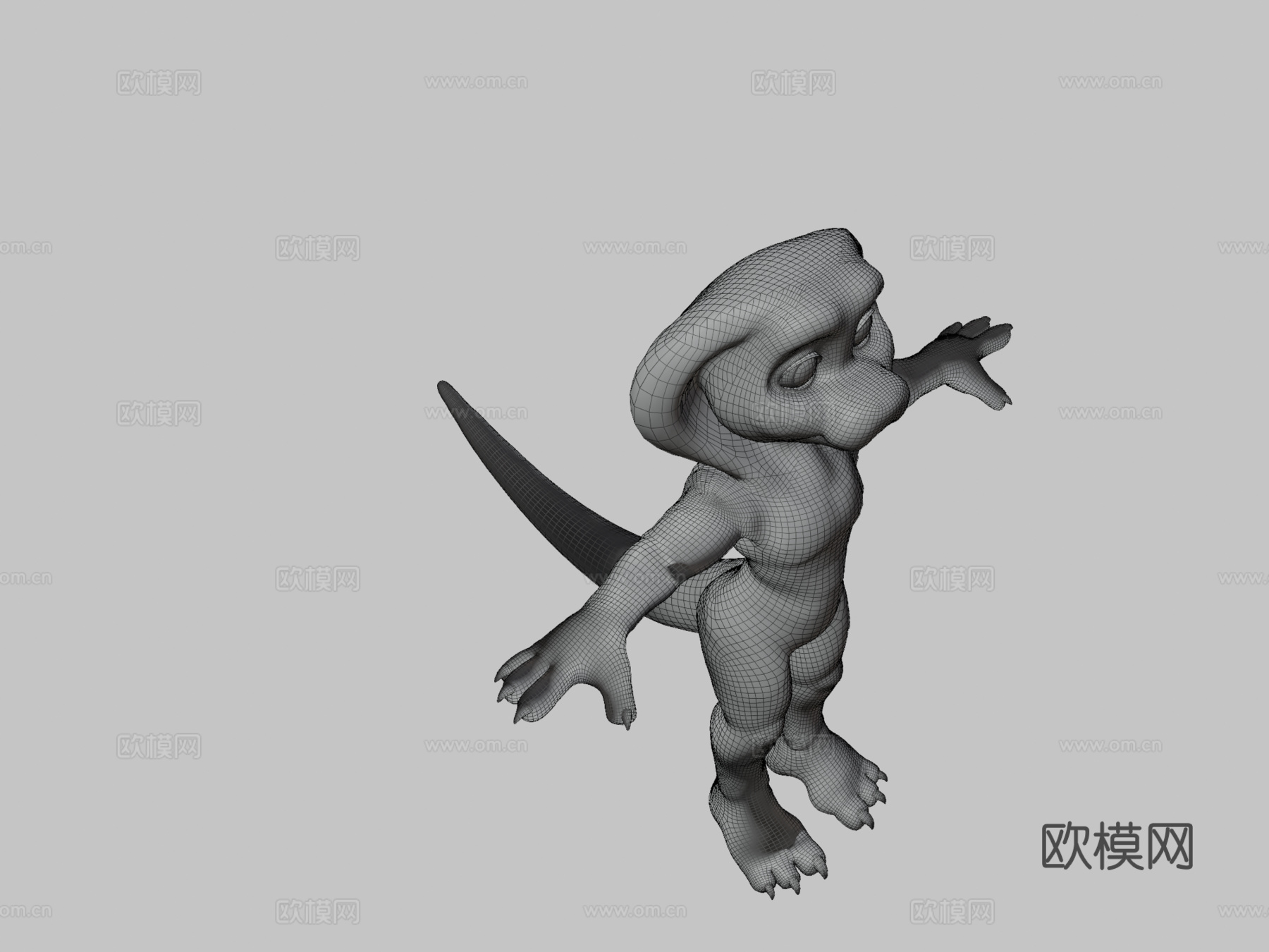 萨思里亚3d模型下载（渲染图3）