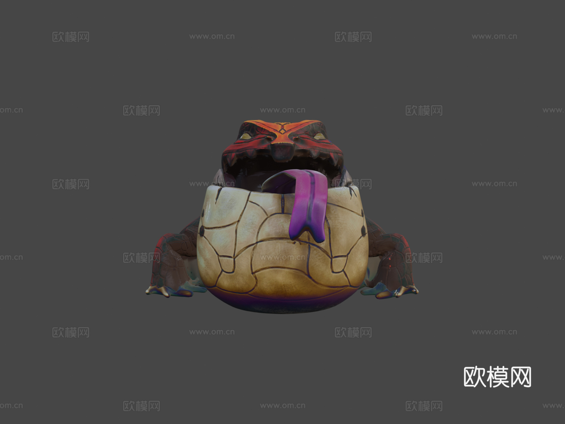 格罗姆普  第二十二天3d模型下载（渲染图5）