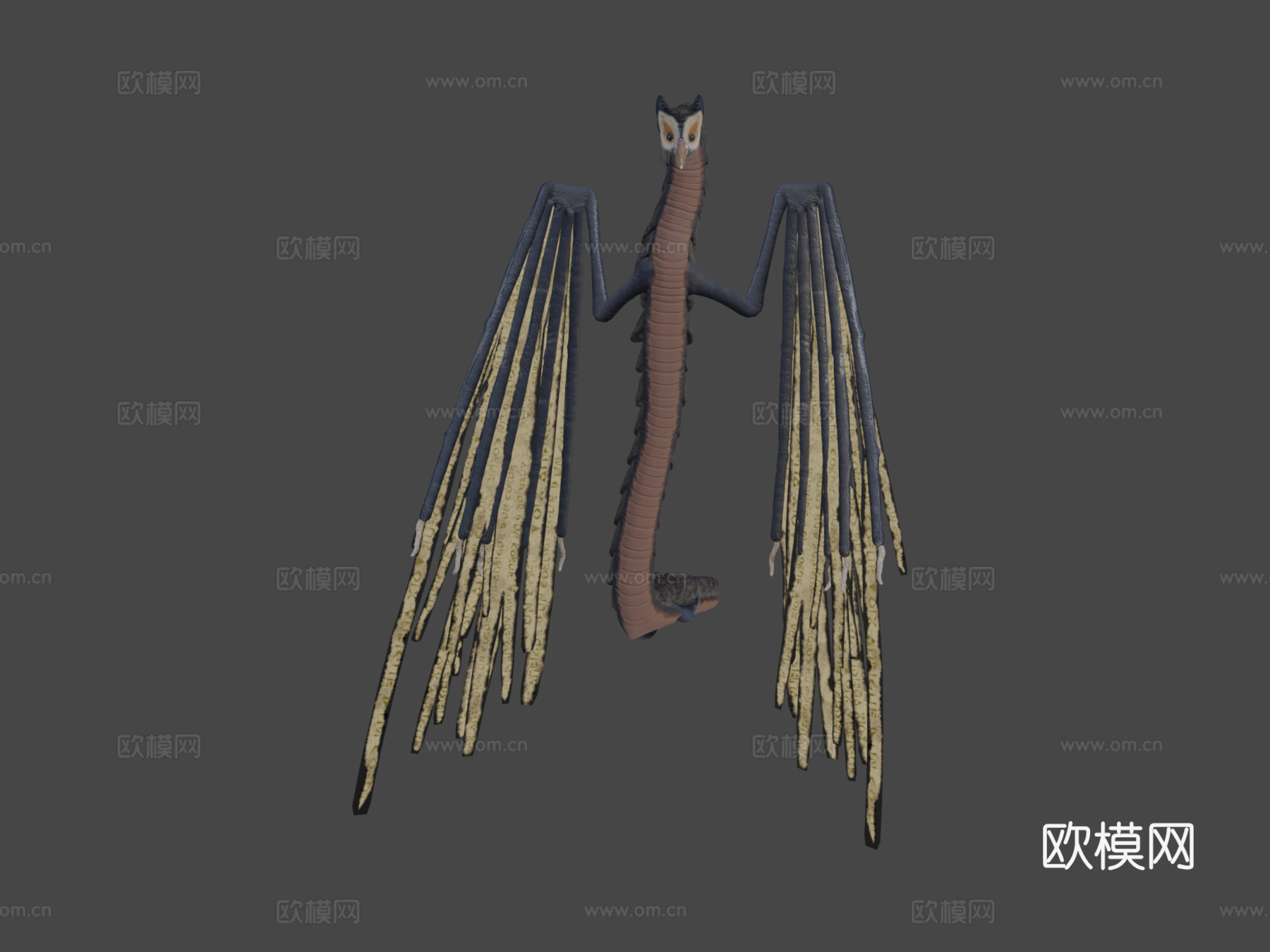 森林精灵3d模型下载（渲染图8）