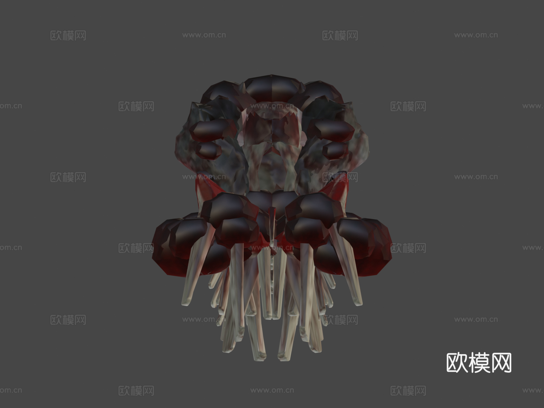 大猩猩动物园精神病3d模型下载（渲染图7）