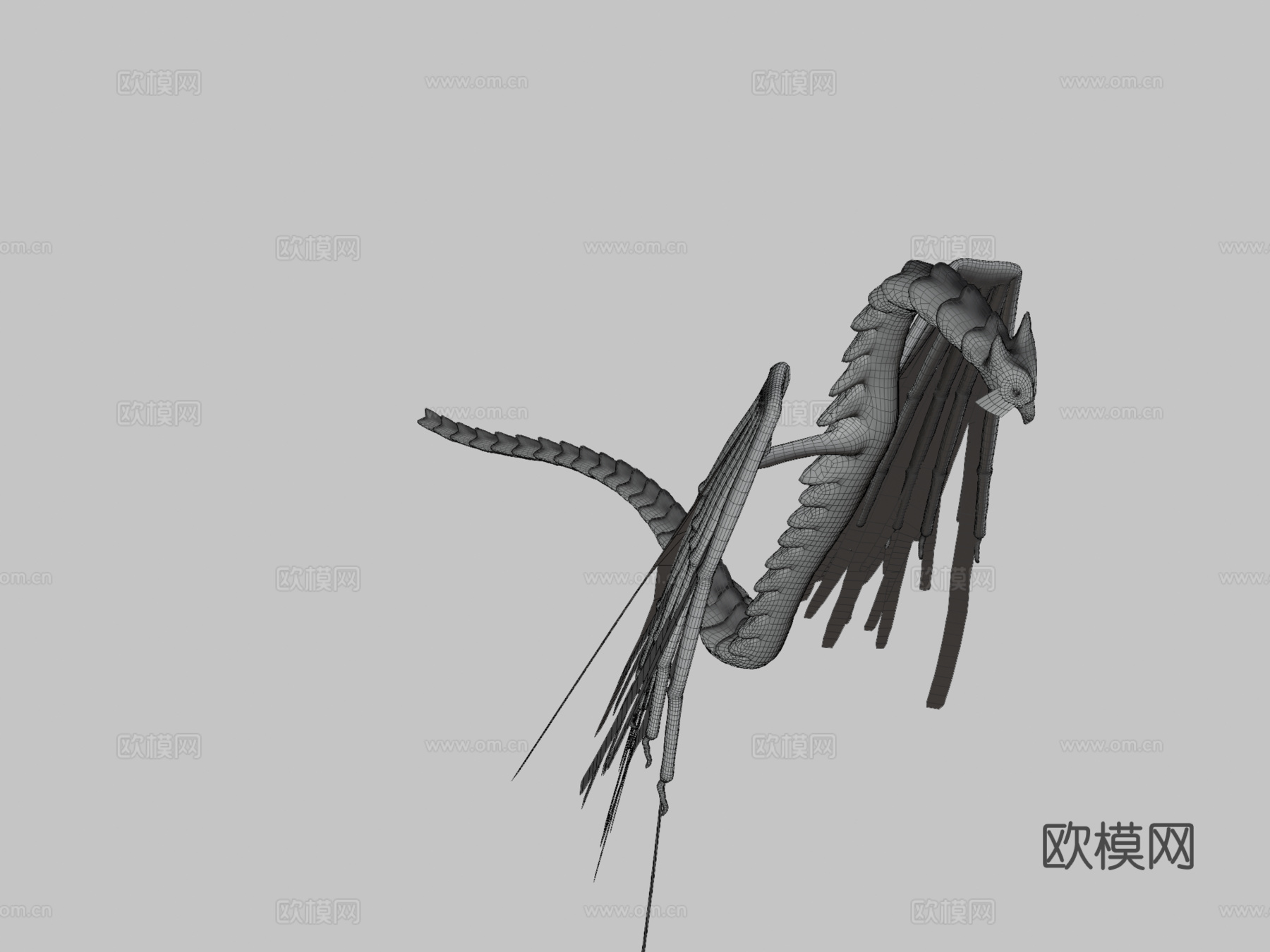 森林精灵3d模型下载（渲染图3）