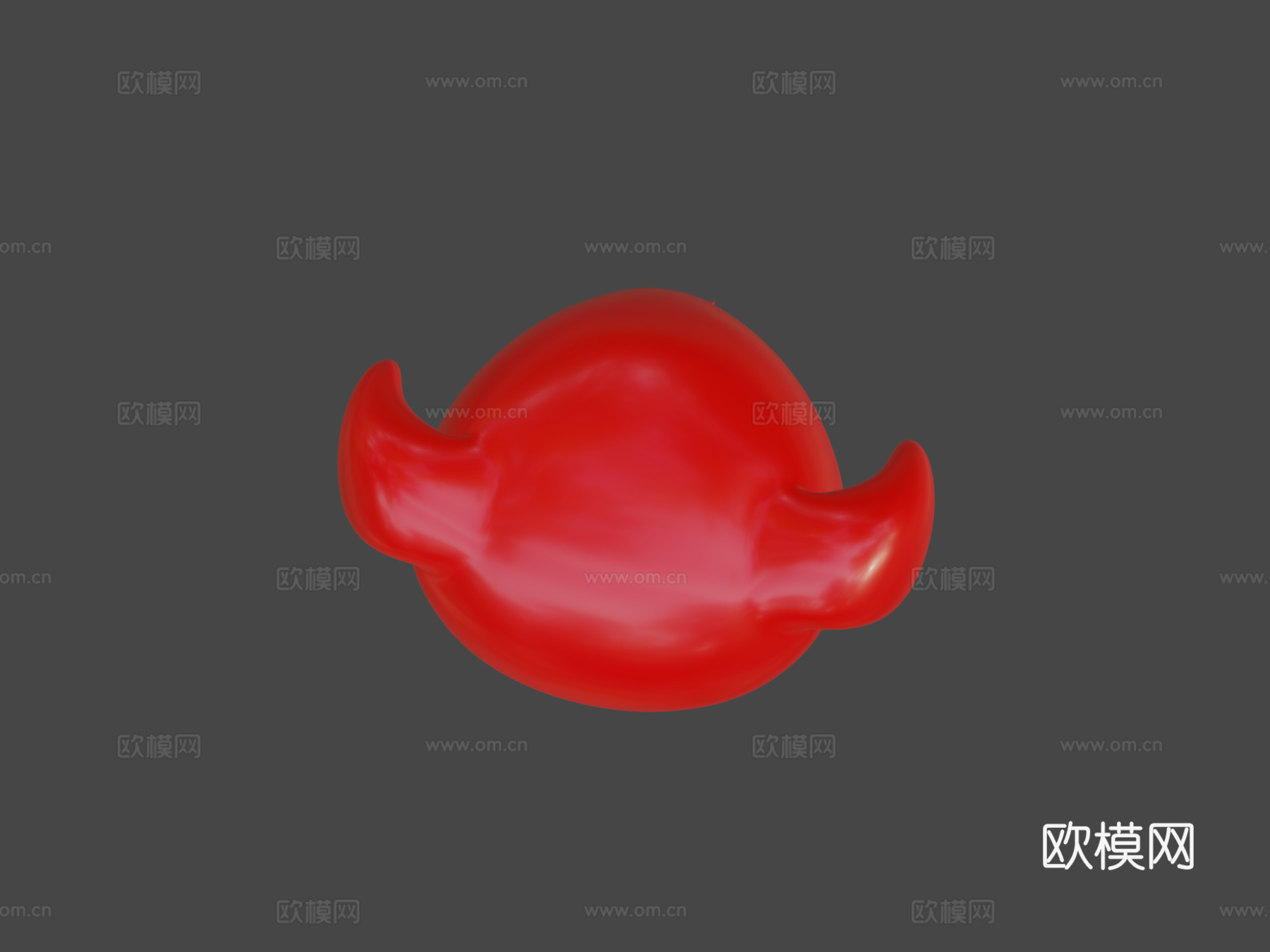 KK滑手  动物森友会3d模型下载（渲染图5）