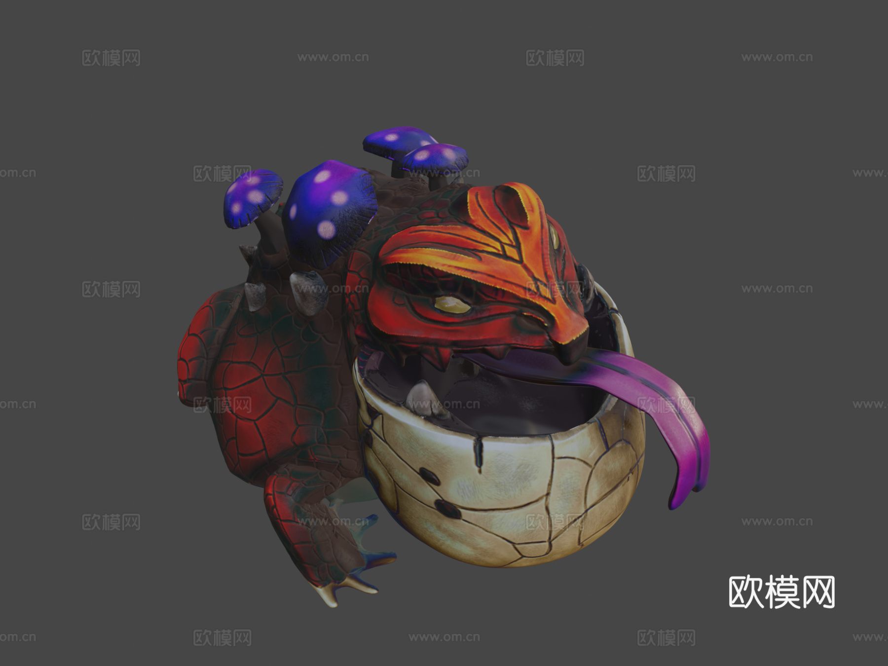 格罗姆普  第二十二天3d模型下载（渲染图8）