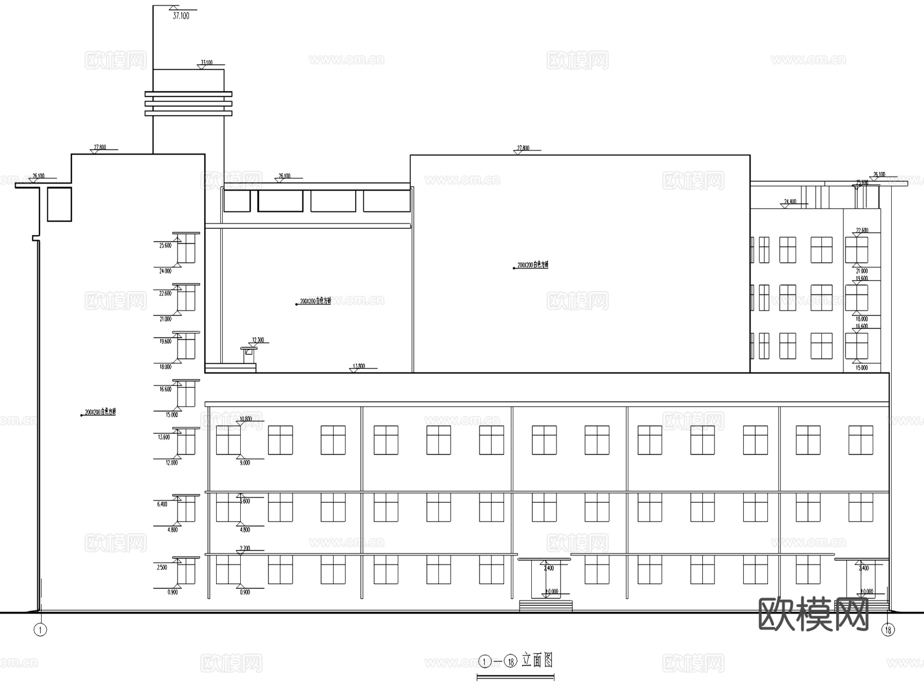 酒店建筑设计CAD施工图集cad施工图