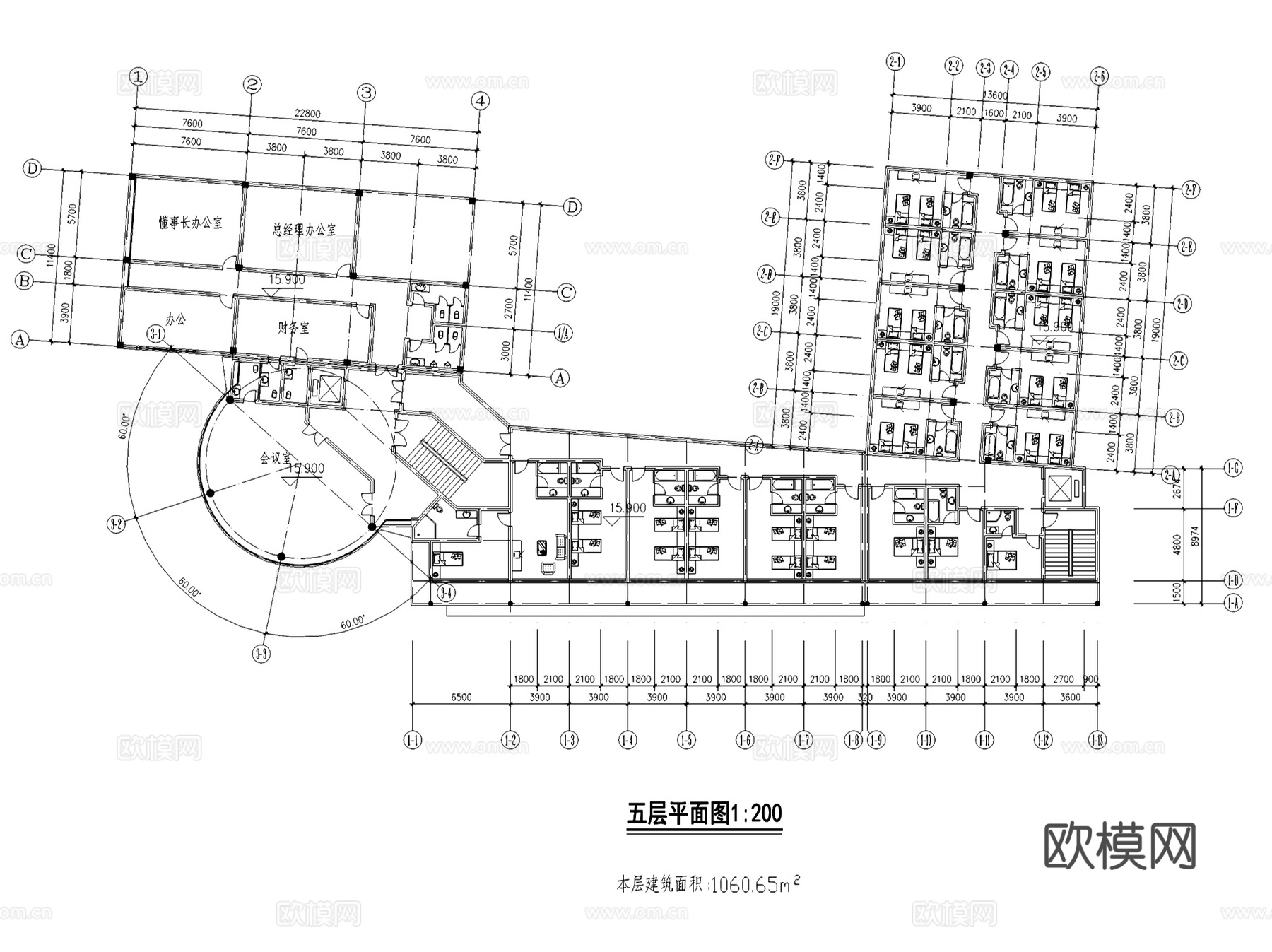 酒店方案建筑CAD施工图集cad施工图