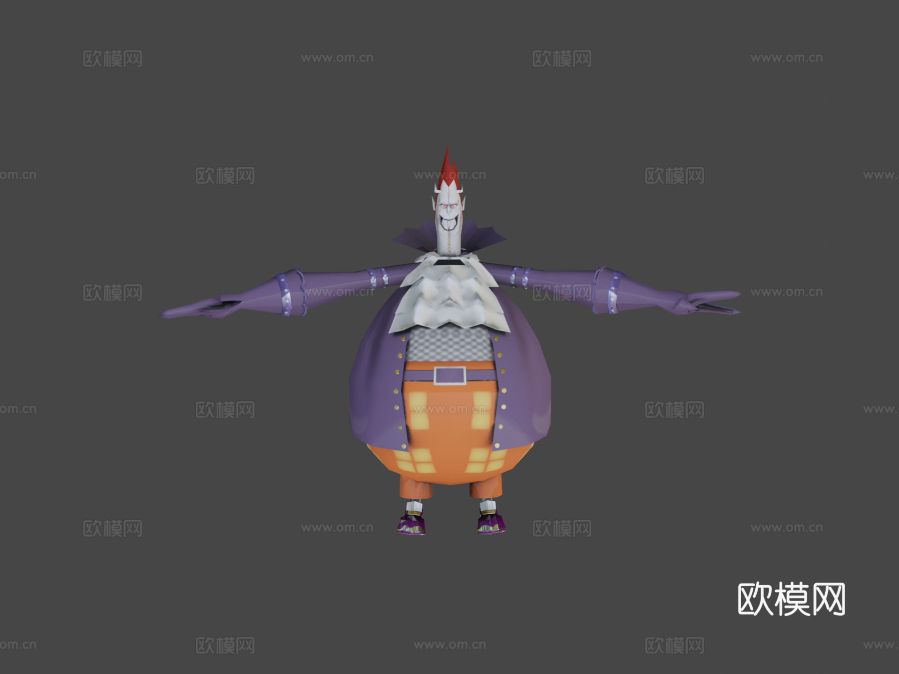 月光莫利亚3d模型下载（渲染图7）